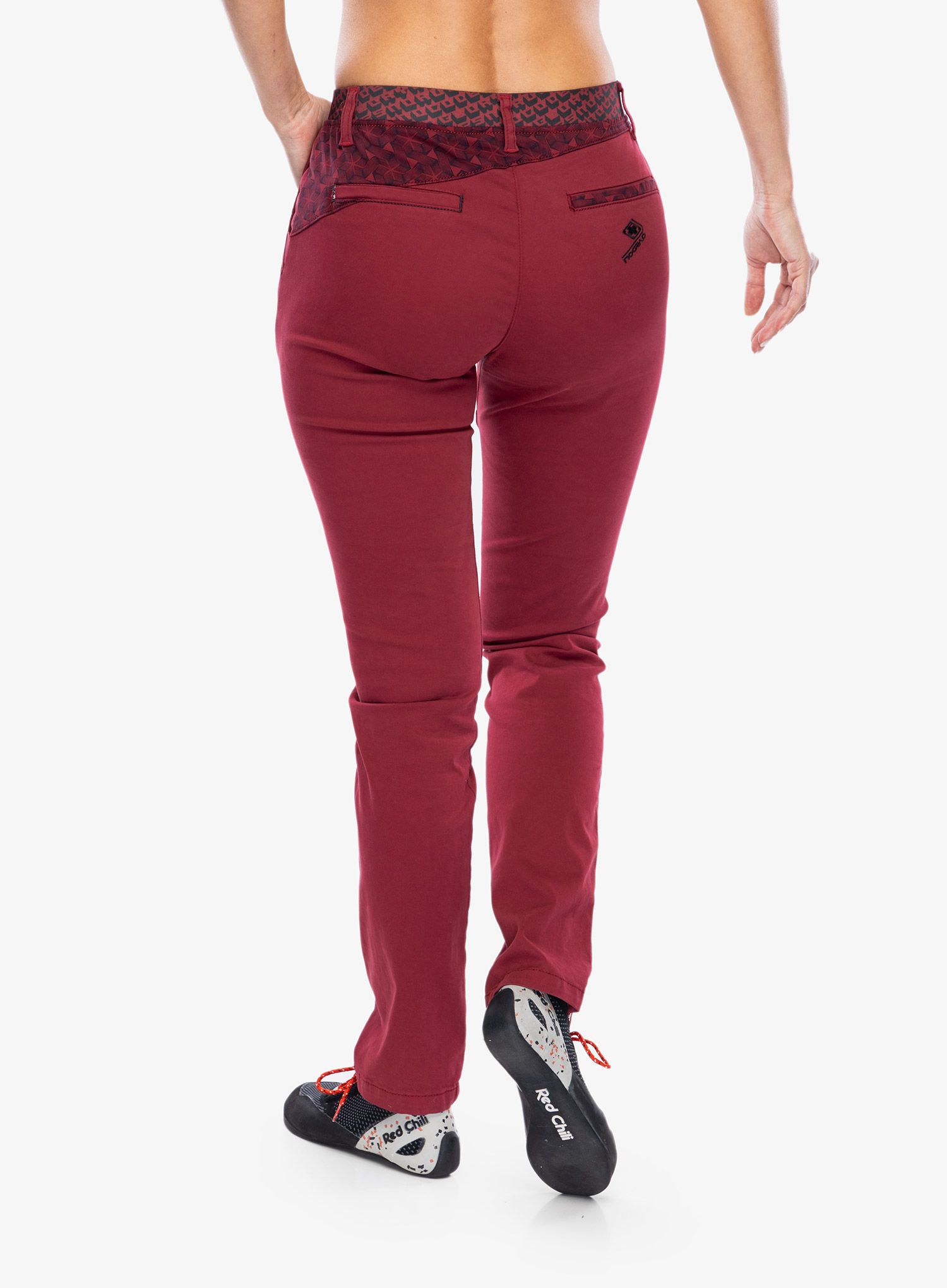 Штани скелелазні жіночі Nograd Grease Pants - dark red