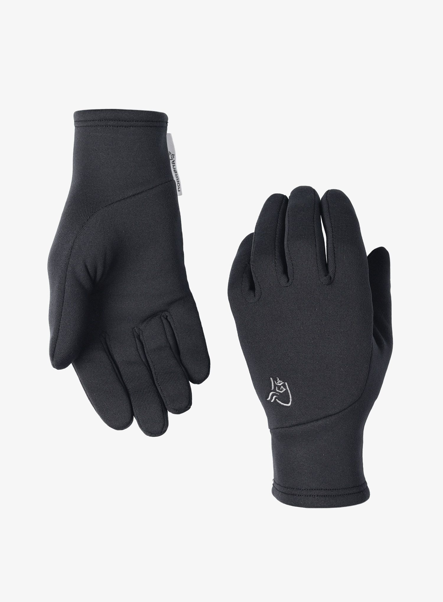 Рукавички флісові Norrona 29 Powerstretch Gloves - caviar