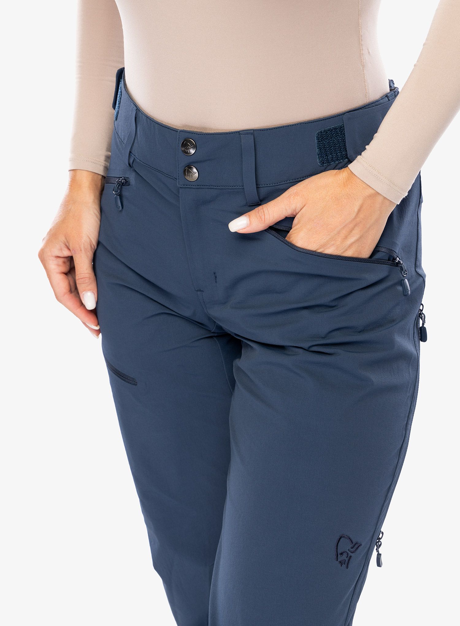 Штани жіночі Norrona Falketind Flex1 Pants - indigo night