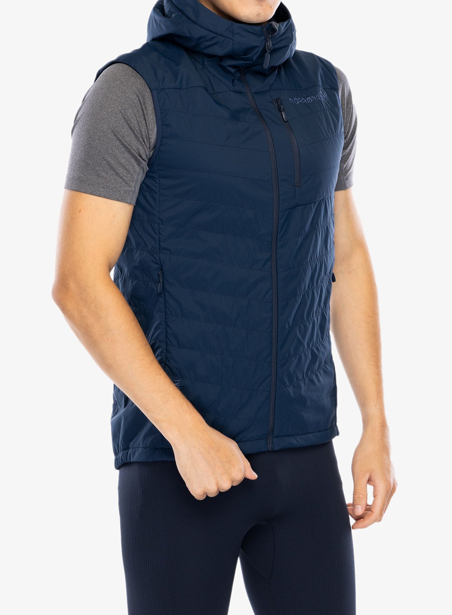 Жилет утеплений Norrona Lyngen Alpha90 Vest - indigo night