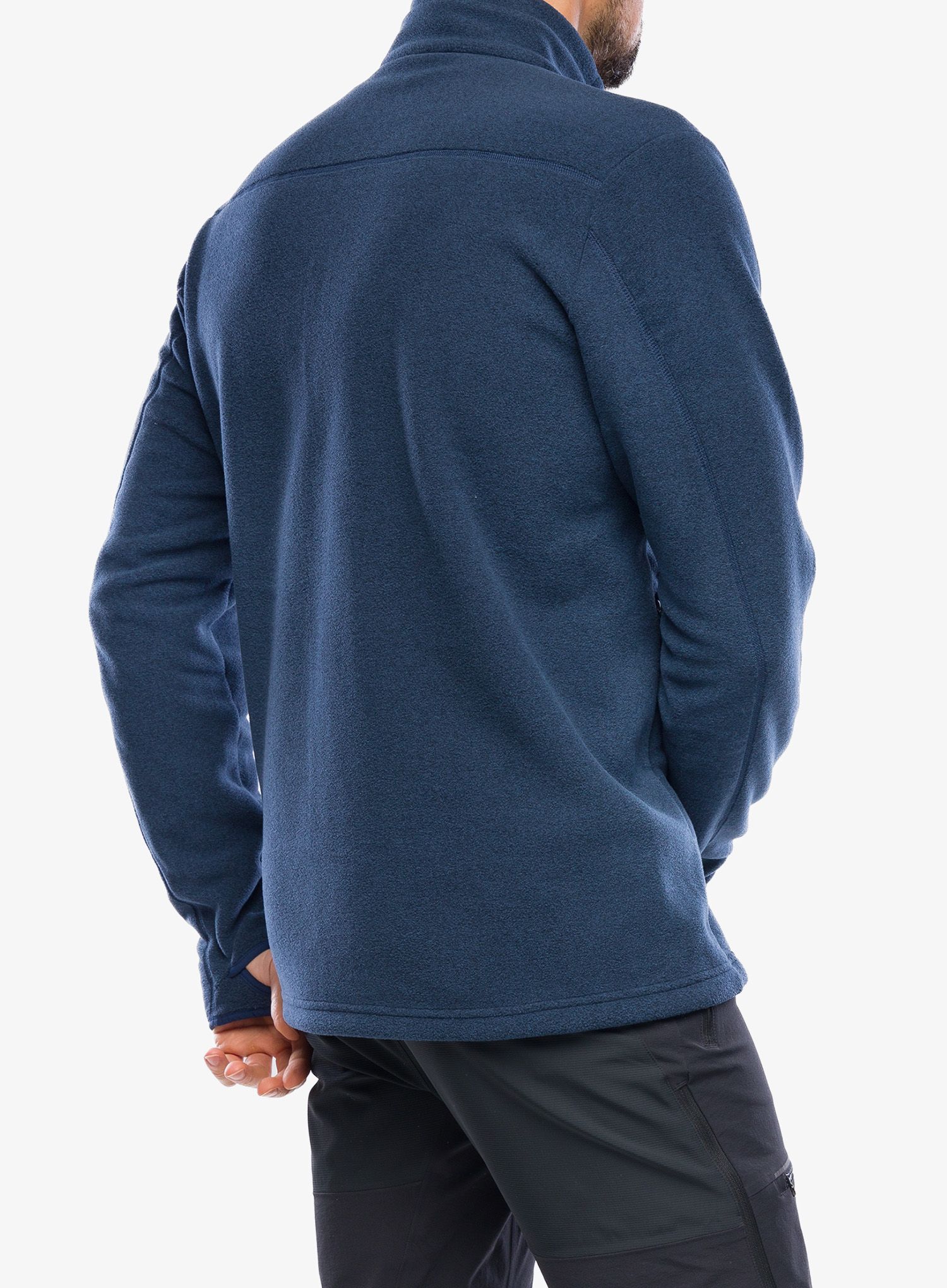 Кофта без каптура Norrona Warm2 Jacket - indigo night