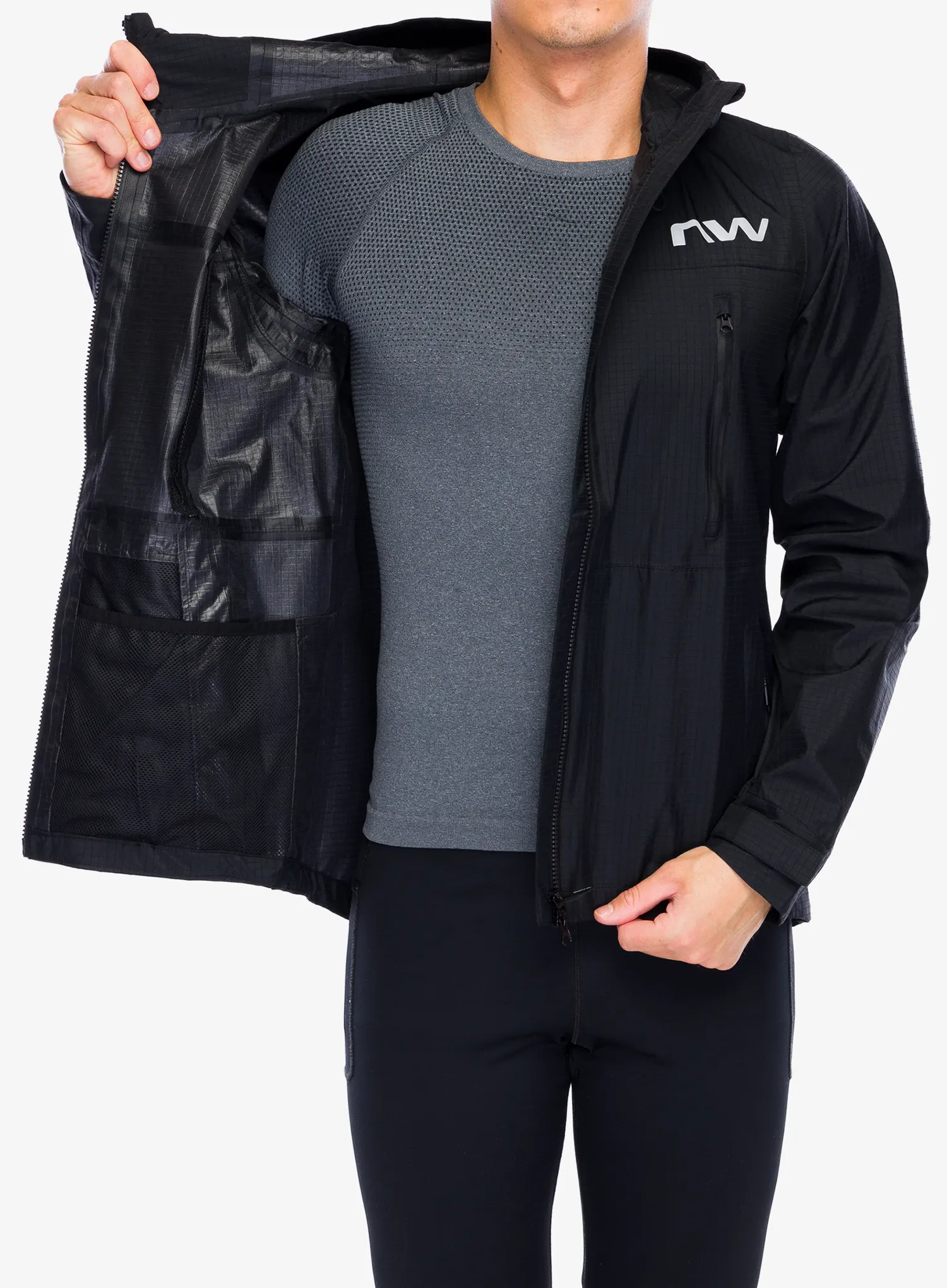 Велокуртка Northwave Noworry Pro Hardshell Jacket - black
