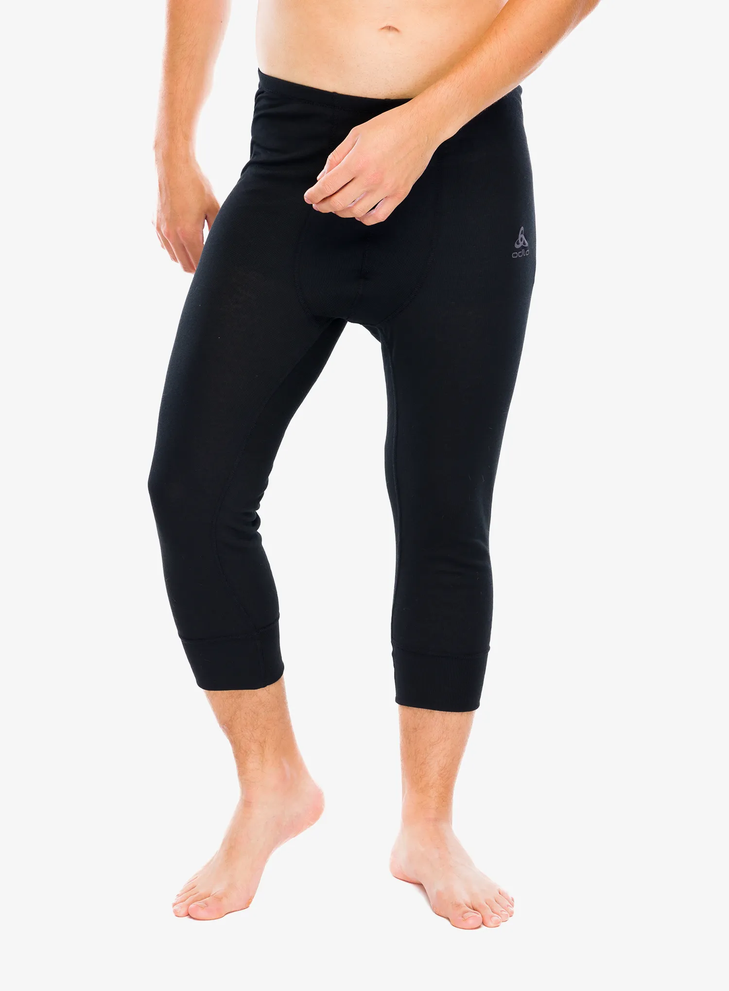 Термолегінси Odlo Active Warm BL Bottom 3/4 - black