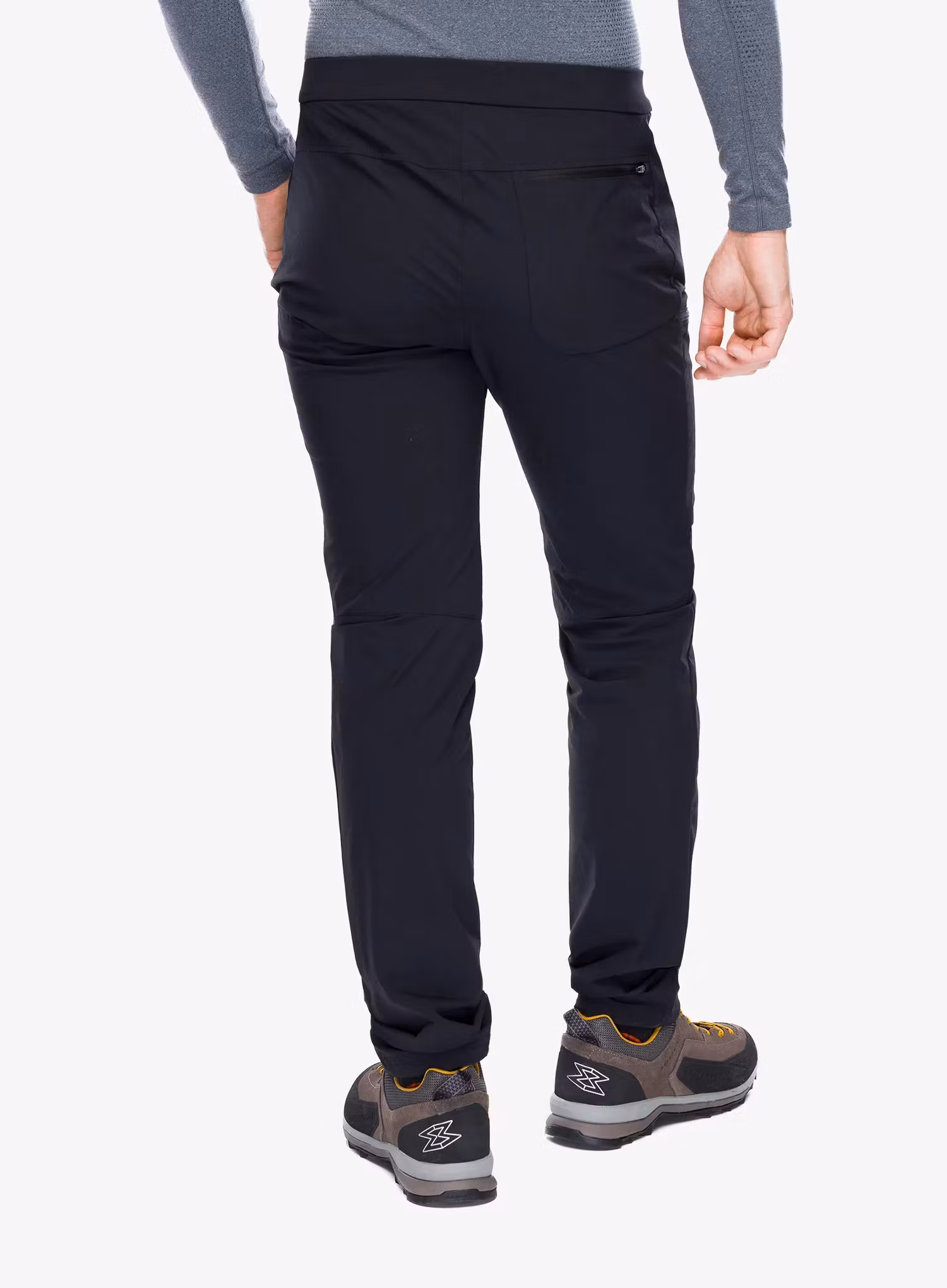 Штани трекінгові чоловічі Odlo Ascent Pants Regular Length - black