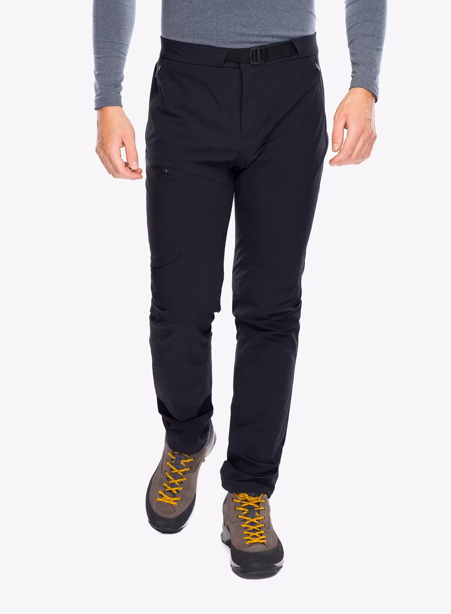 Штани трекінгові чоловічі Odlo Ascent Pants Regular Length - black