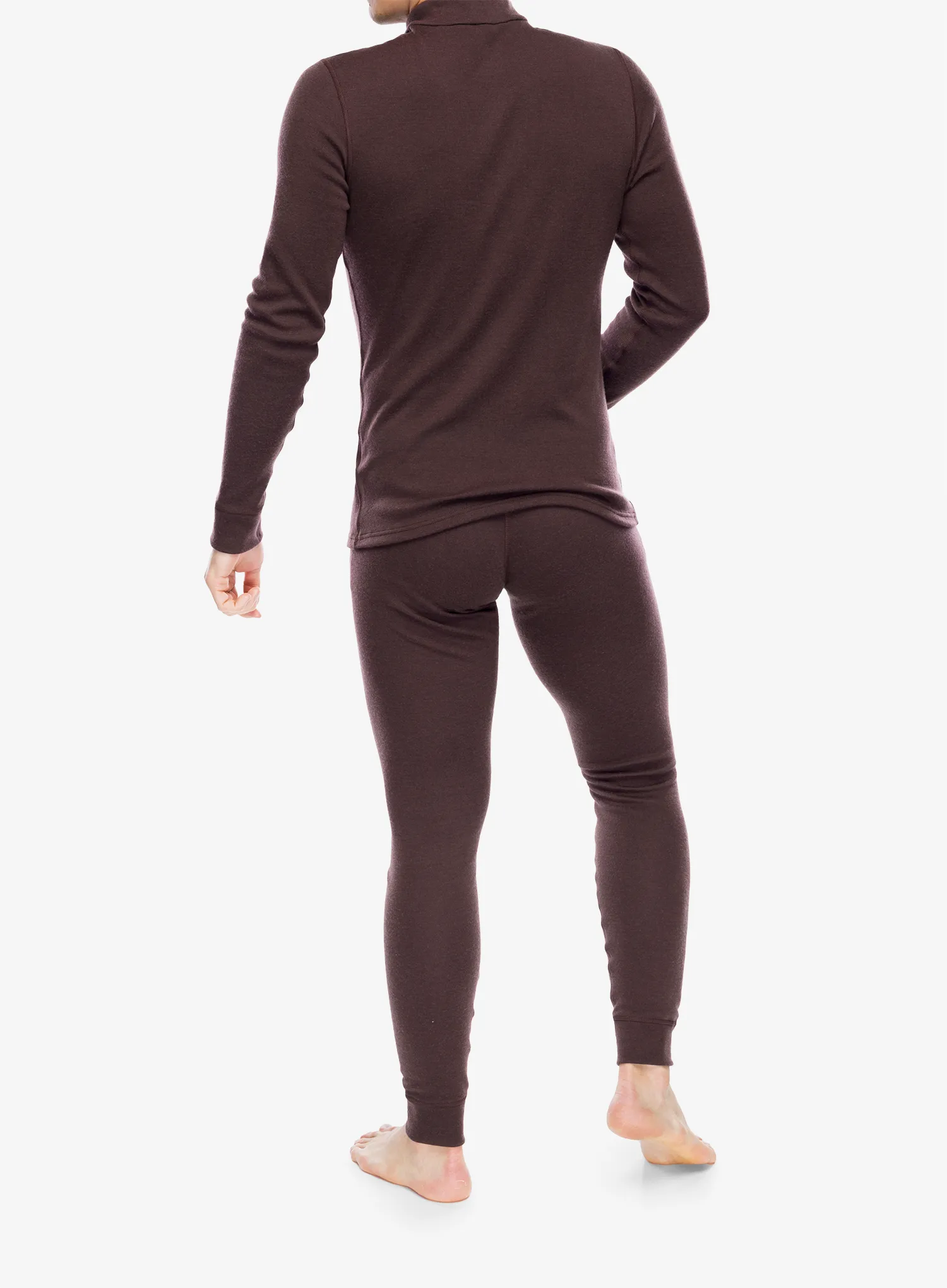 Термокофта Odlo Merino 260 BL Top Turtle Neck LS Half Zip - fudge