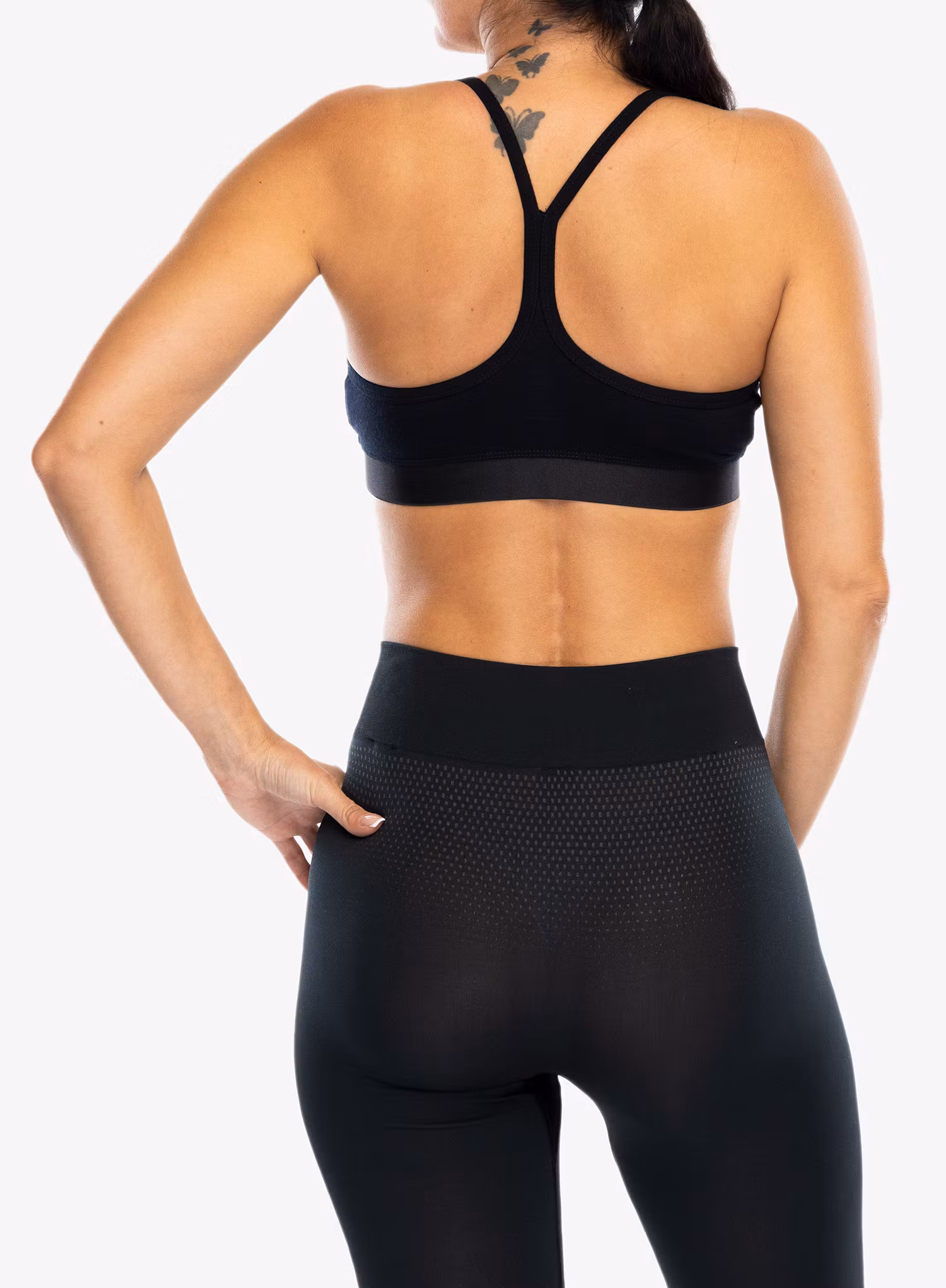 Бюстгальтер спортивний Odlo Merino Soft Sport Bra - black