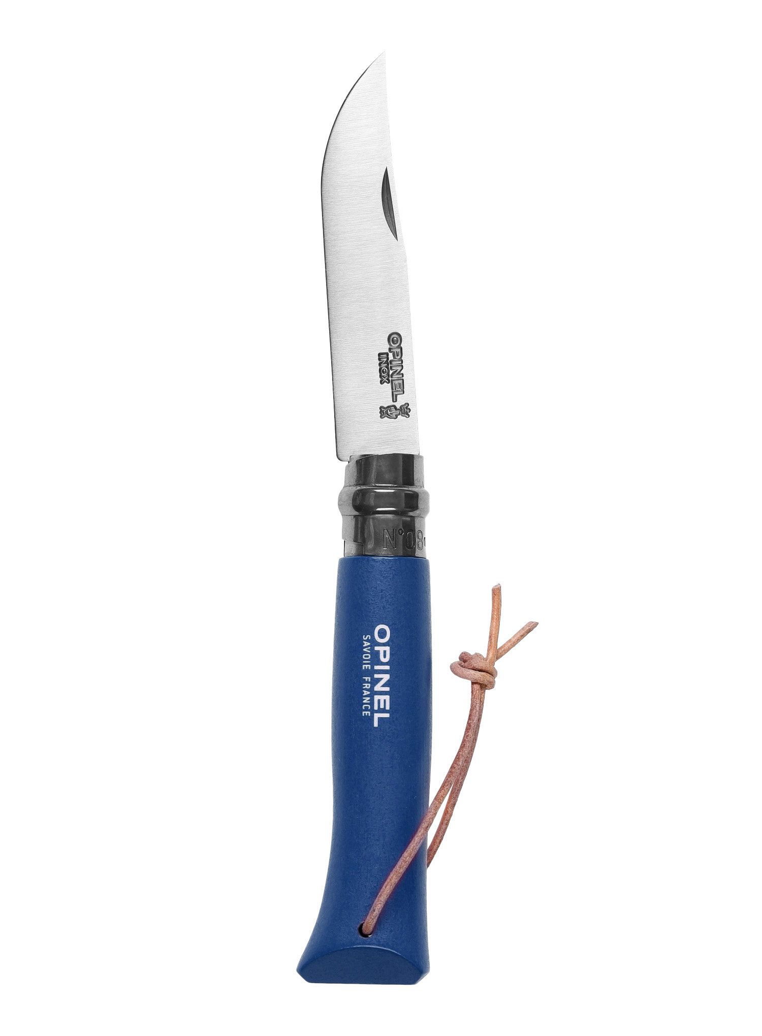 Ніж туристичний Opinel No.08 Inox Origins - blue