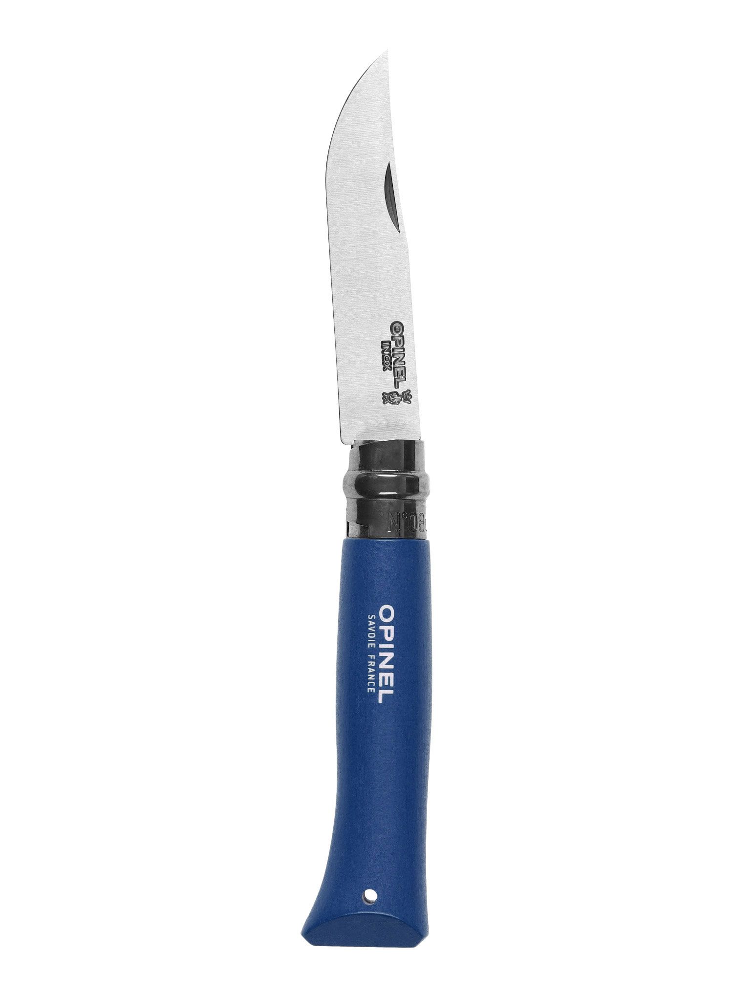 Ніж туристичний Opinel No.08 Inox Origins - blue