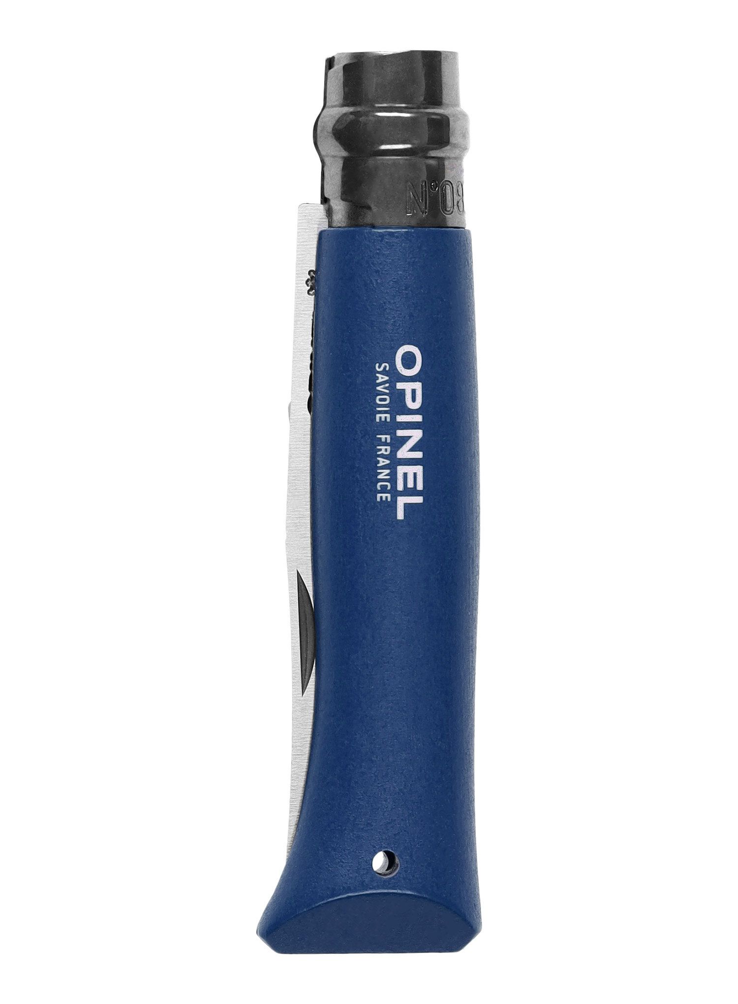 Ніж туристичний Opinel No.08 Inox Origins - blue