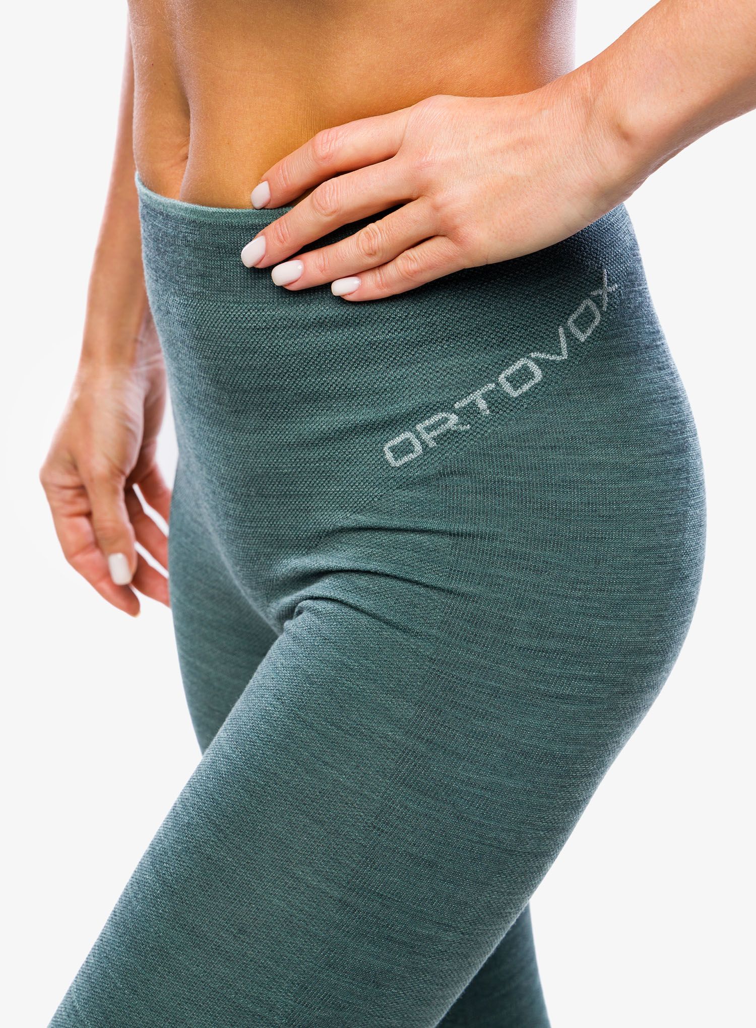 Термолегінси жіночі Ortovox 230 Competition Long Pants - arctic grey