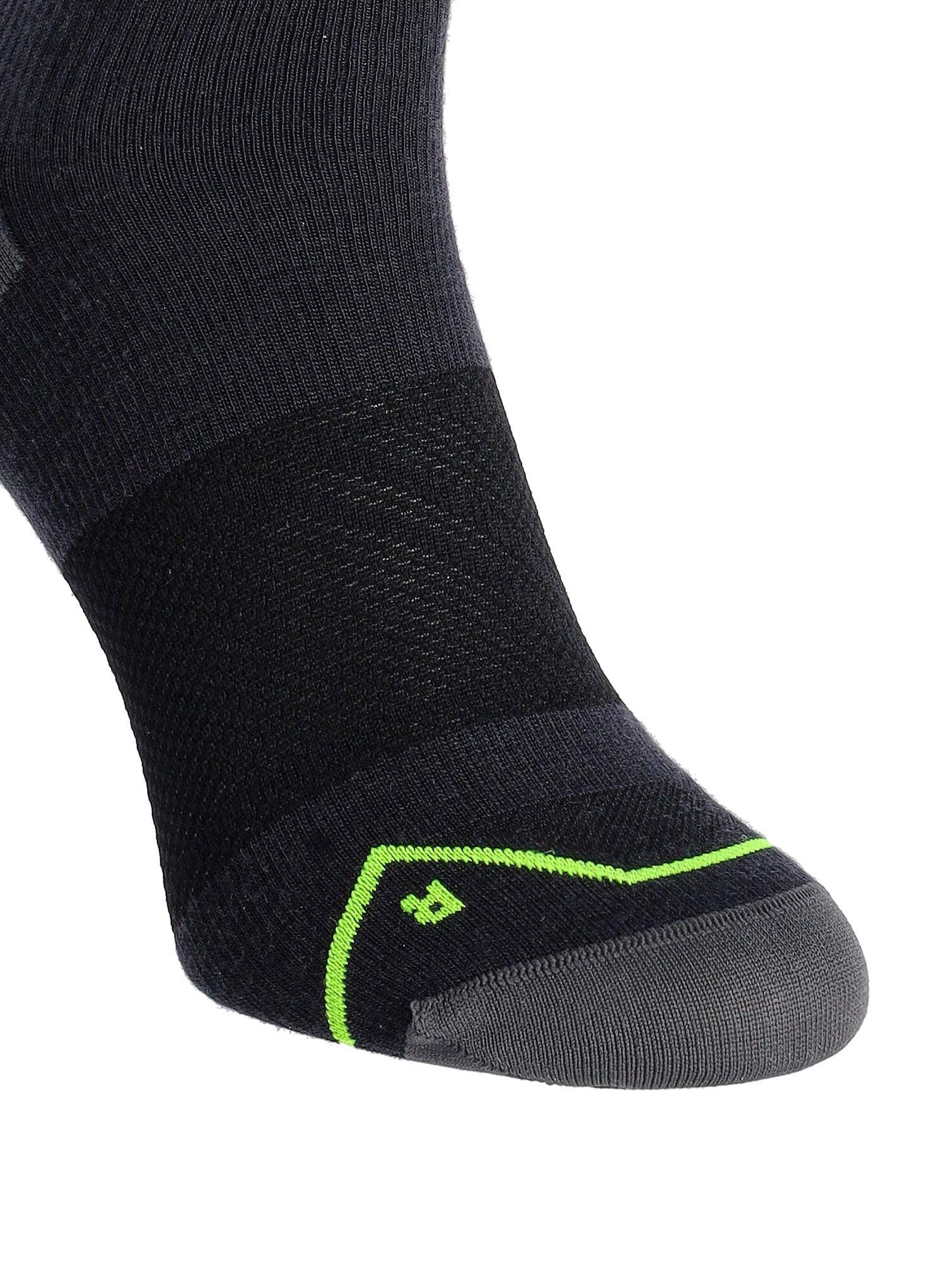 Шкарпетки з мериноса Ortovox Alpine Light Comp Mid Socks - black raven