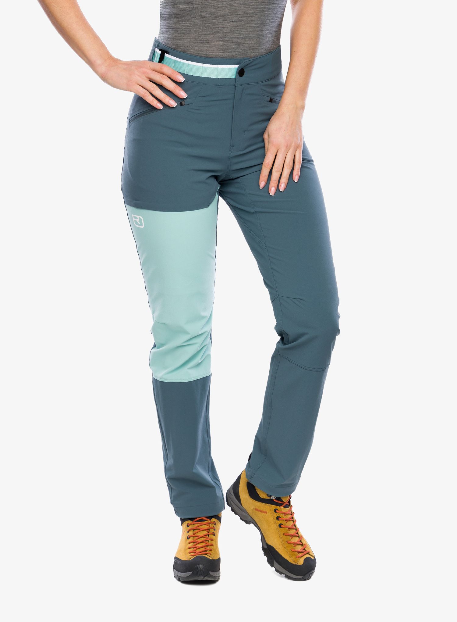 Штани softshell жіночі Ortovox Brenta Pants - dark arctic grey