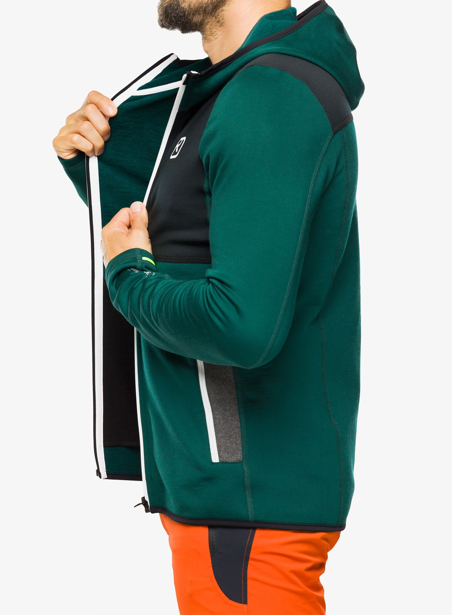 Кофта Ortovox Fleece Hoody - dark pacific