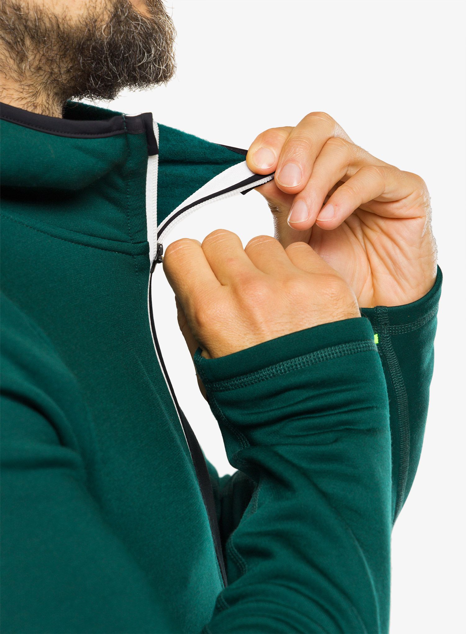 Кофта Ortovox Fleece Hoody - dark pacific