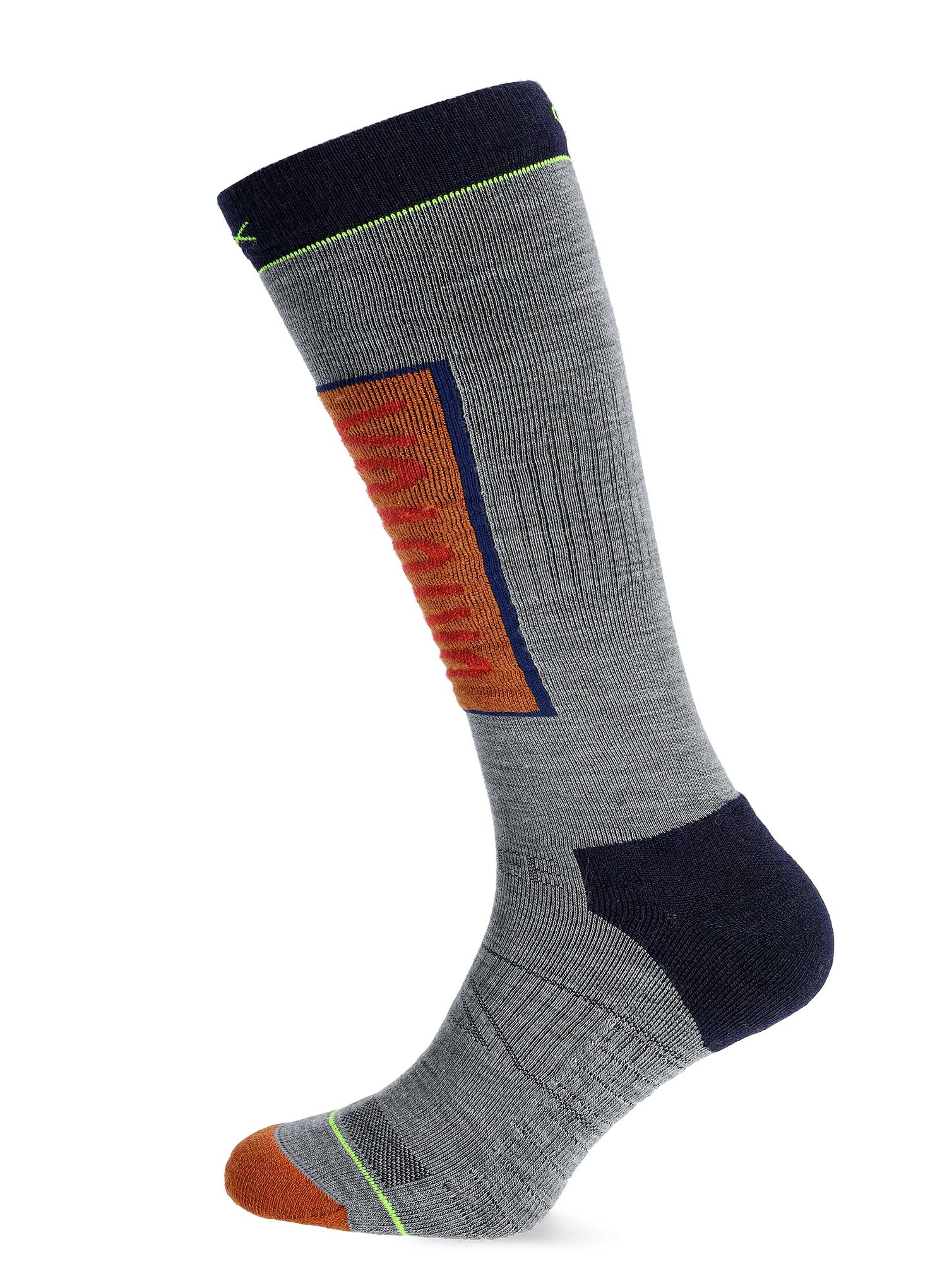 Шкарпетки лижні Ortovox Free Ride Long Socks - clay orange