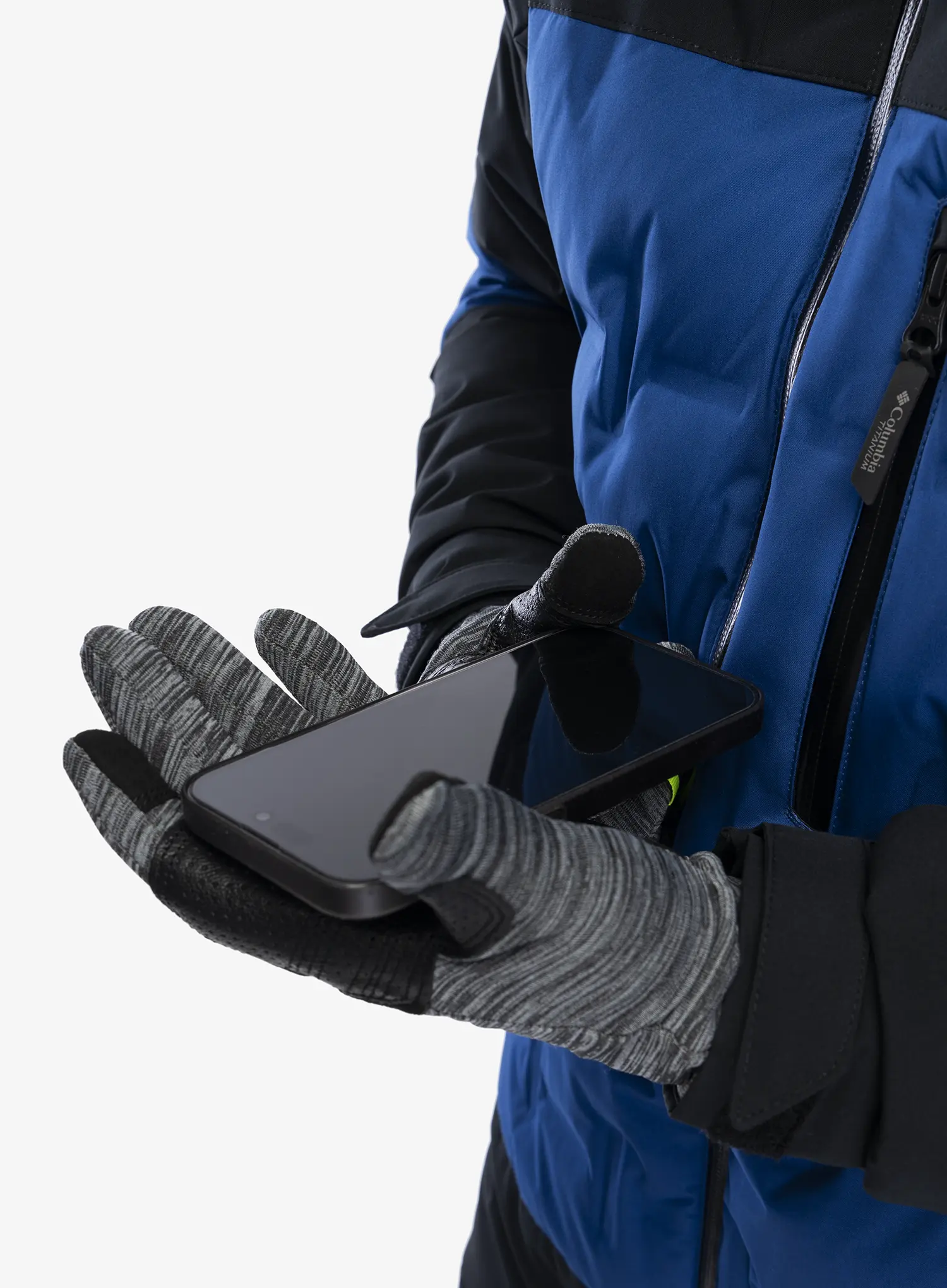 Рукавиці лижні Ortovox Freeride 3 Finger Glove Pro - black raven