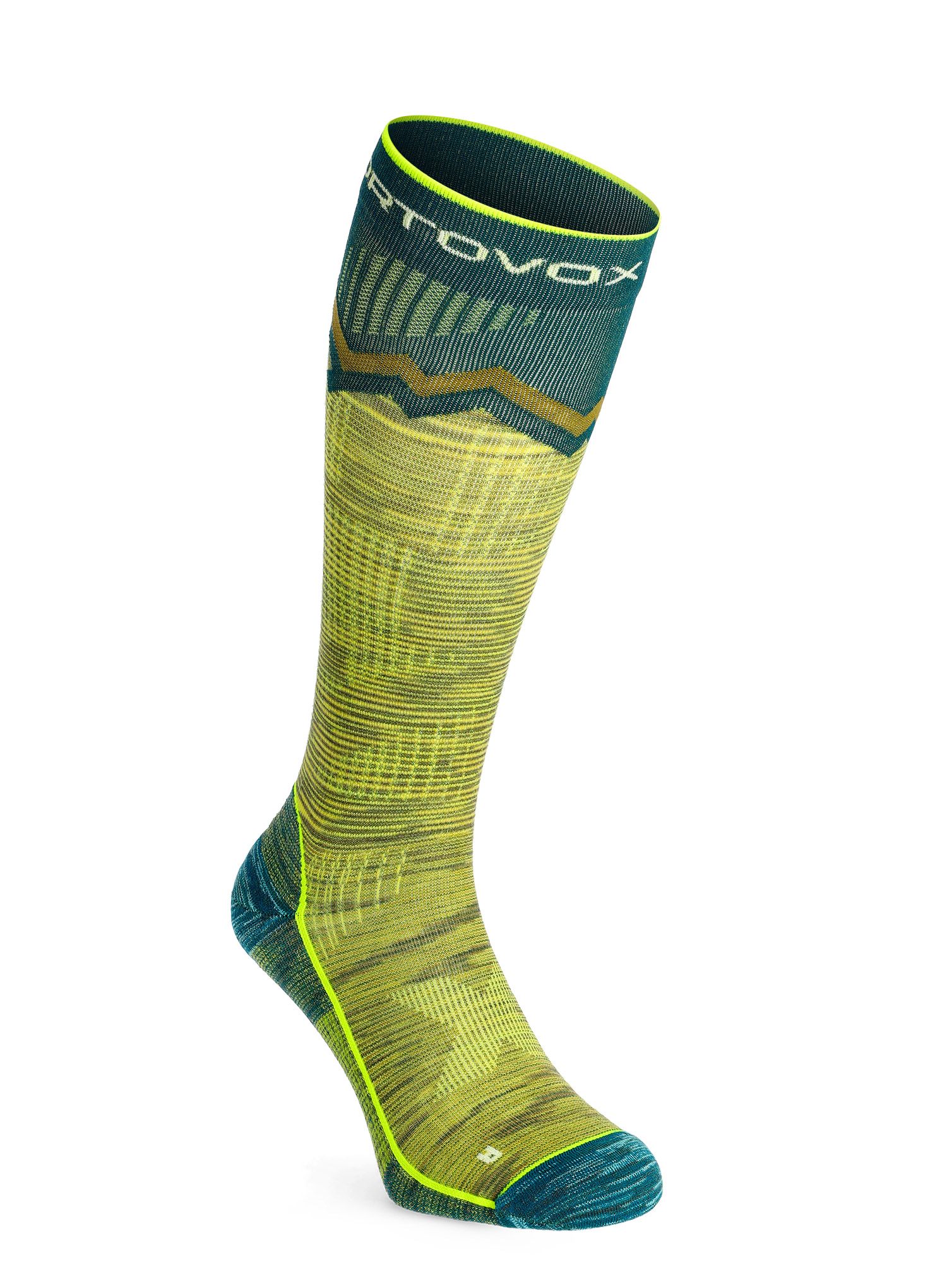 Шкарпетки скітурингові Ortovox Tour Long Socks - green moss