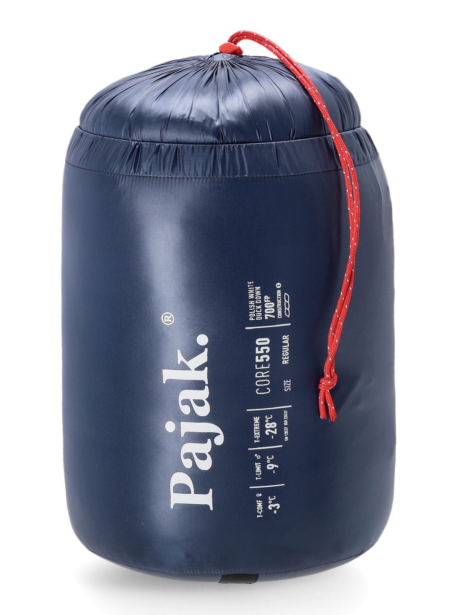 Спальний мішок пуховий Pajak Core 550 (180 cm) - navy