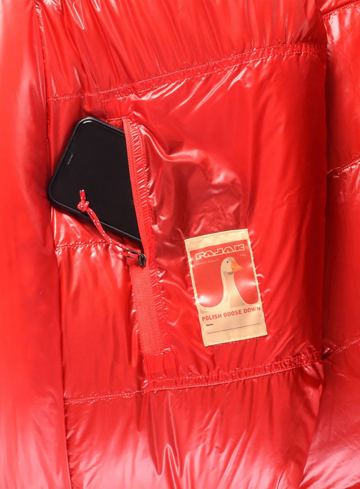 Спальний мішок пуховий Pajak Radical 8Z (205 cm) - red