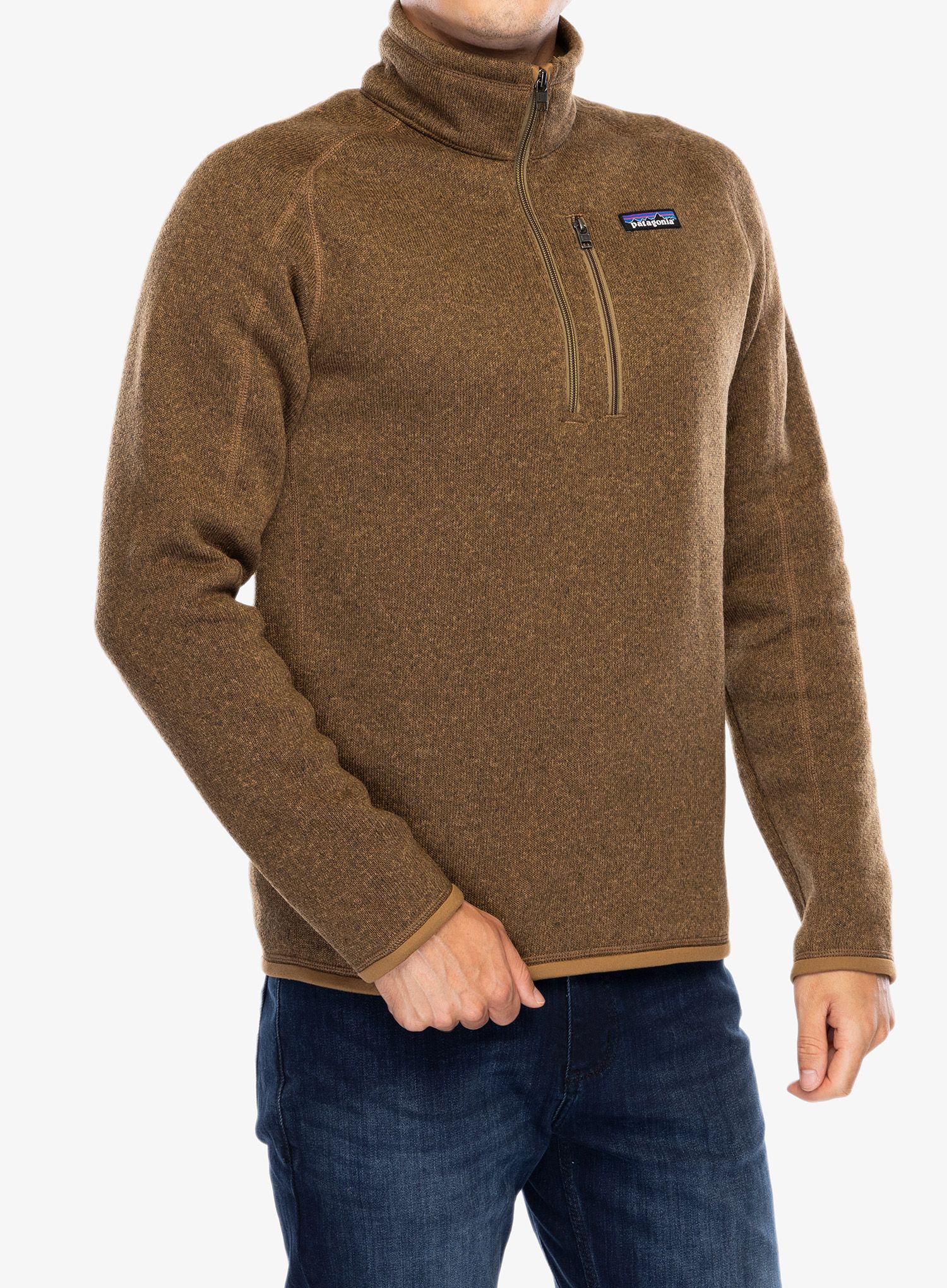 Фліска Patagonia Better Sweater 1/4 Zip - coriander brown