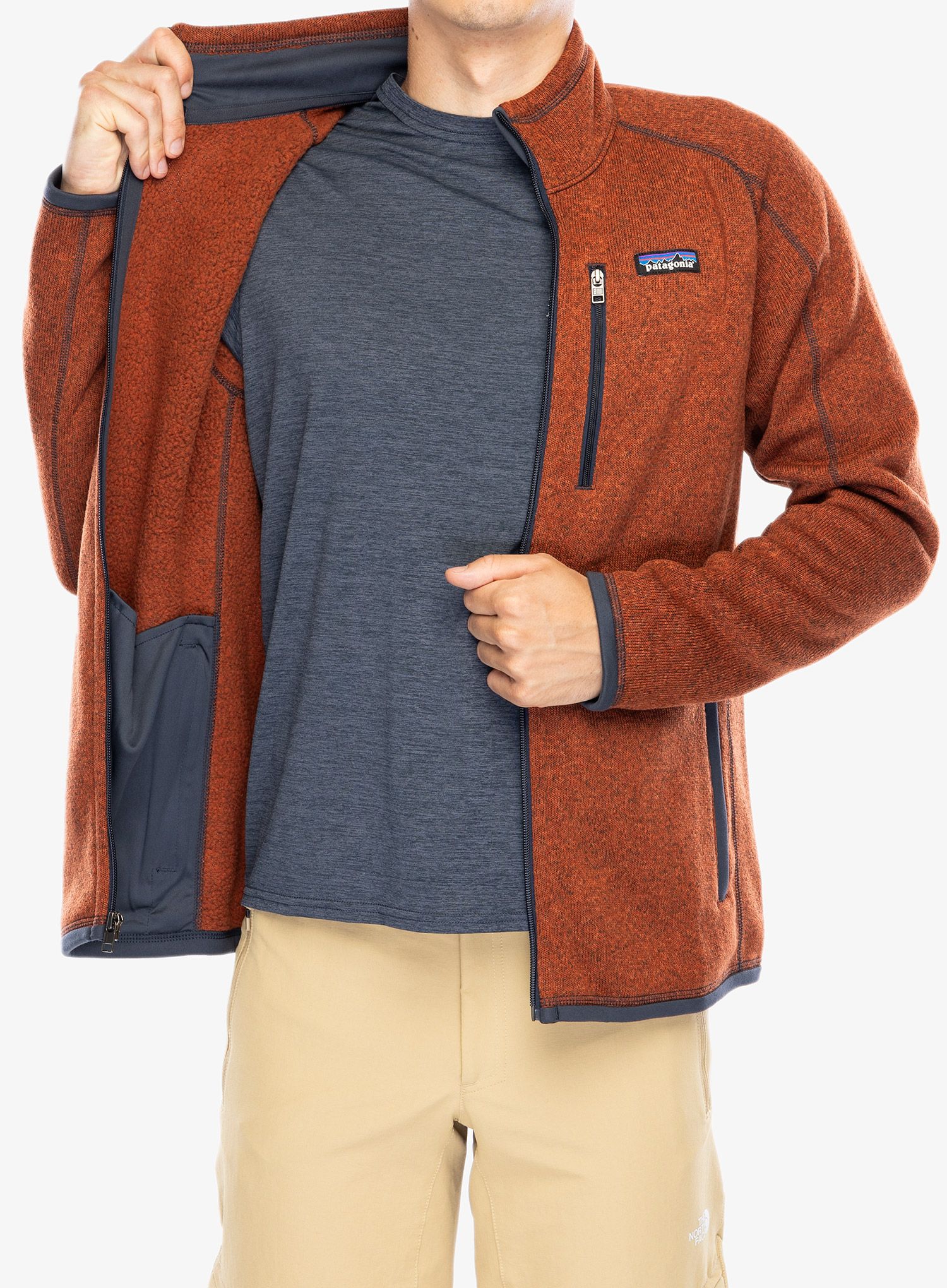 Фліска Patagonia Better Sweater Jacket - burnished red