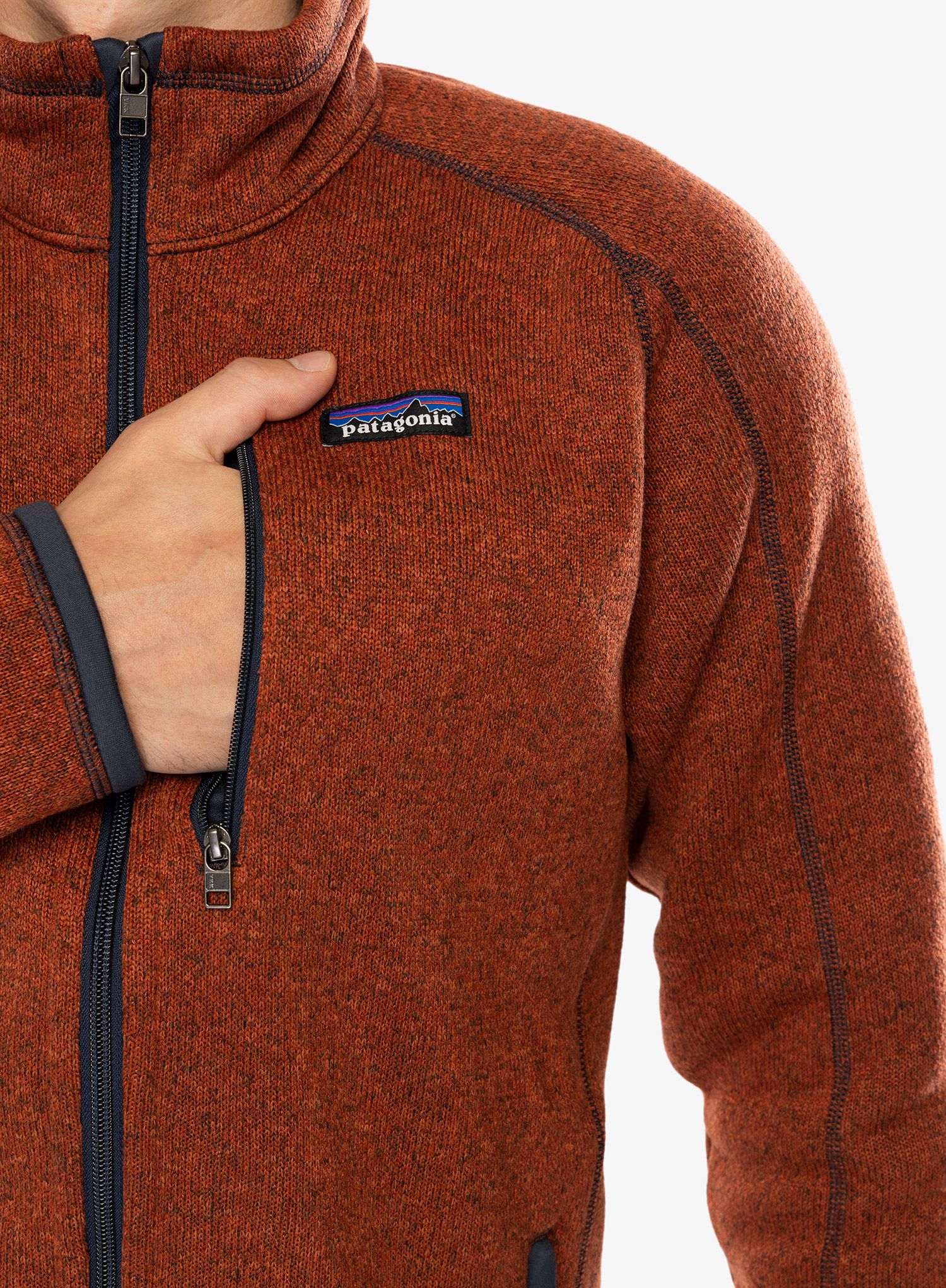 Фліска Patagonia Better Sweater Jacket - burnished red