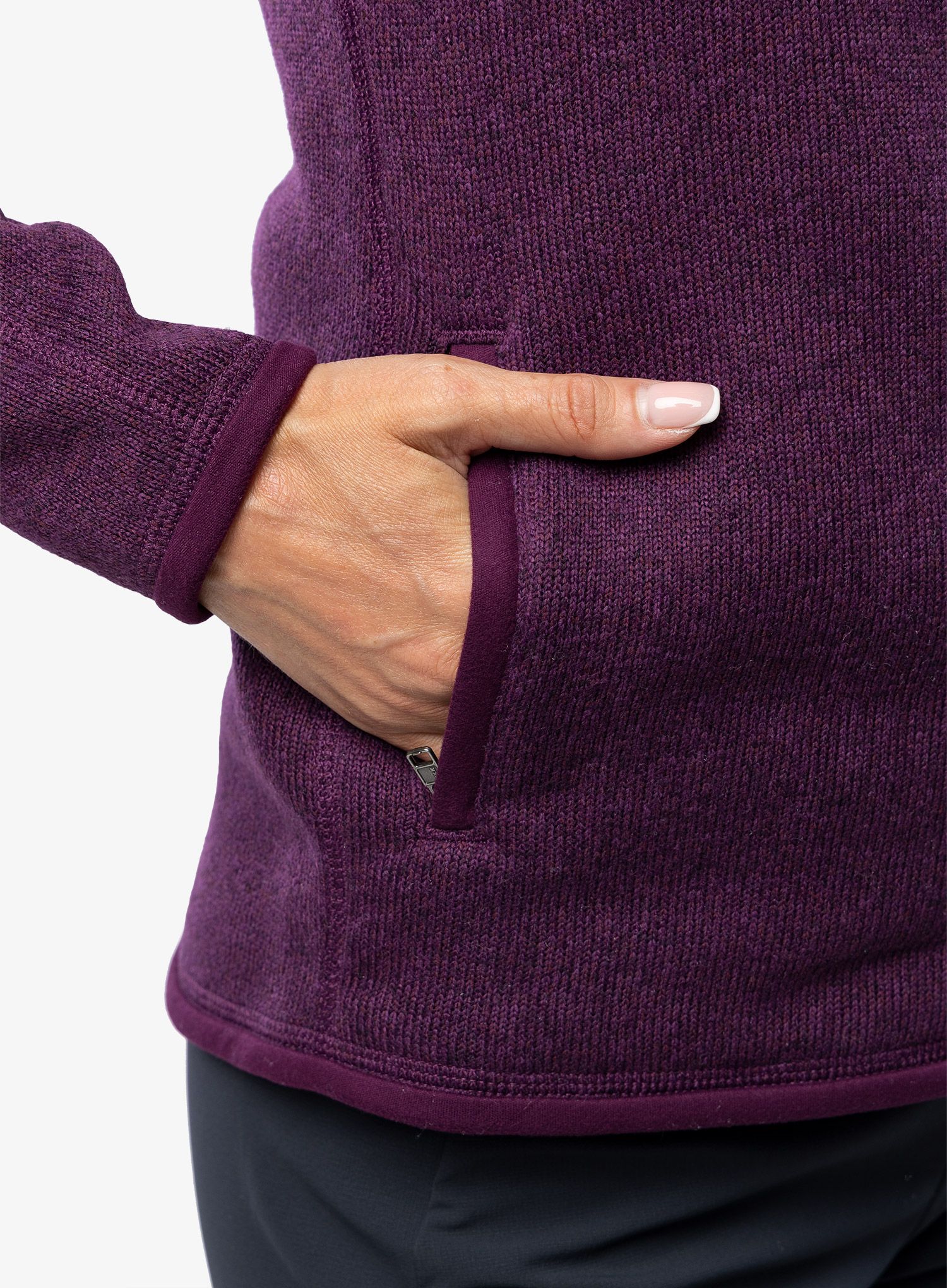 Фліска жіноча Patagonia Better Sweater Jacket - night plum