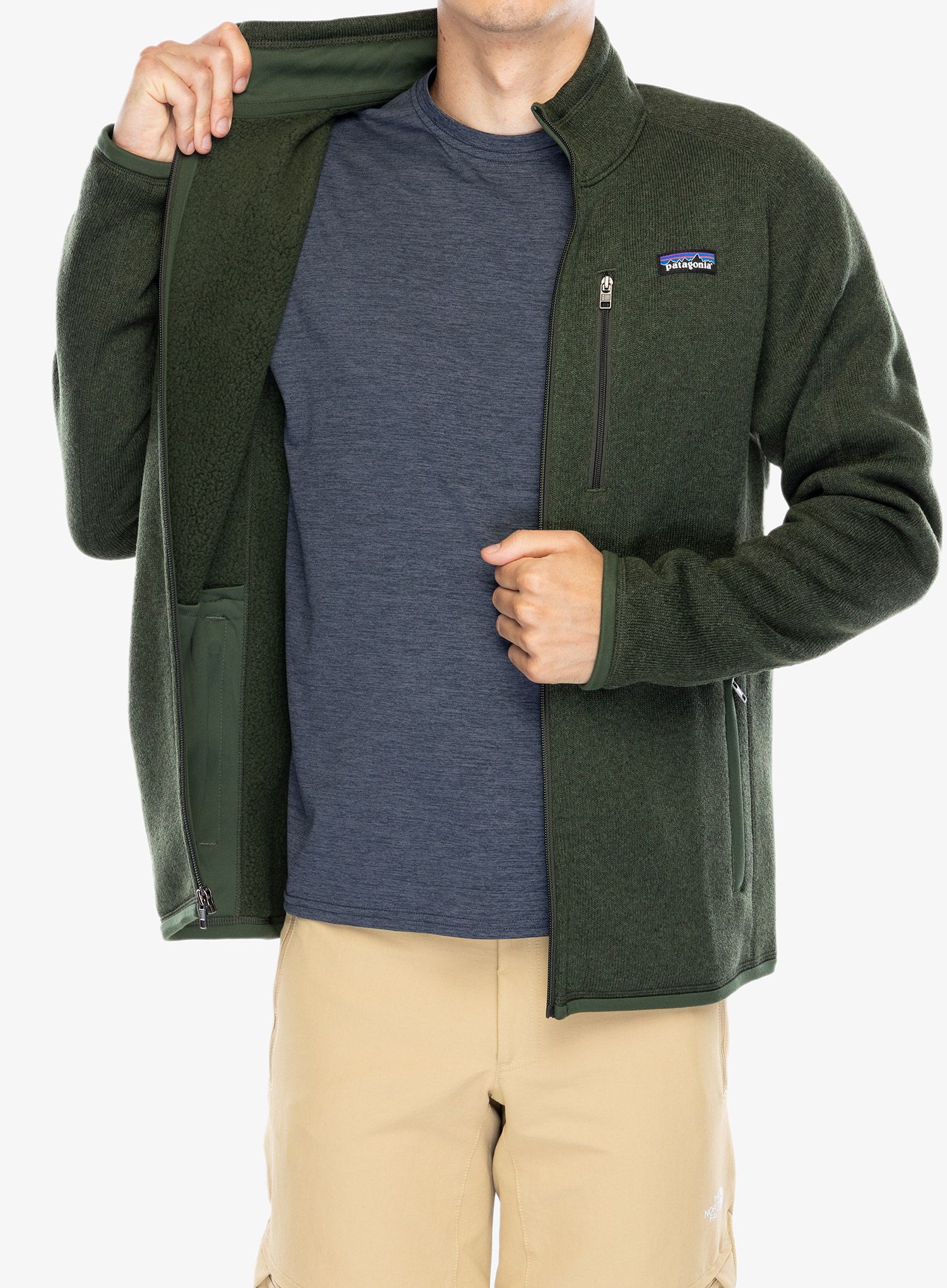 Фліска Patagonia Better Sweater Jacket - torrey pine green