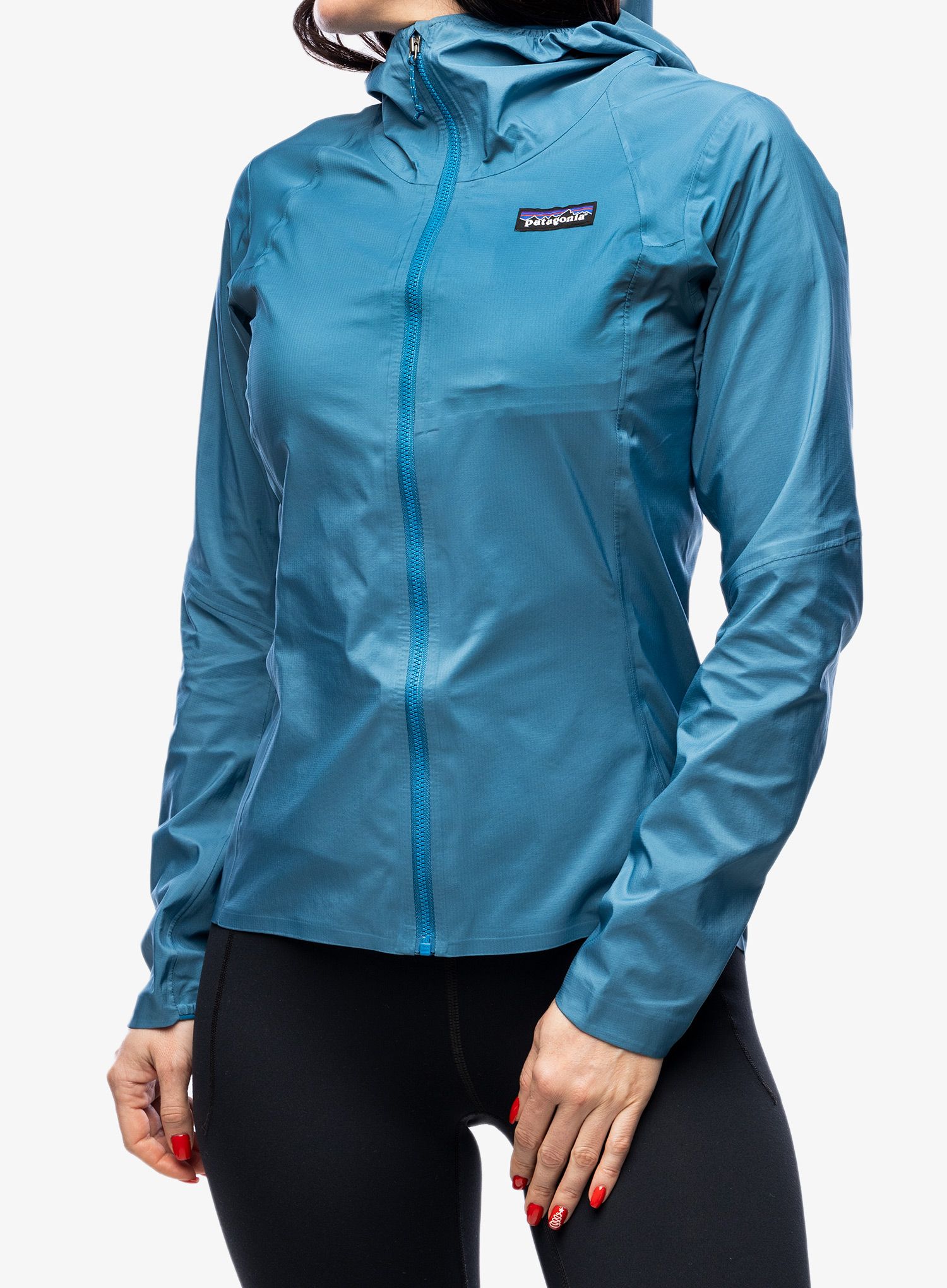 Жіноча велофутболка Patagonia Dirt Roamer Jacket - steller blue