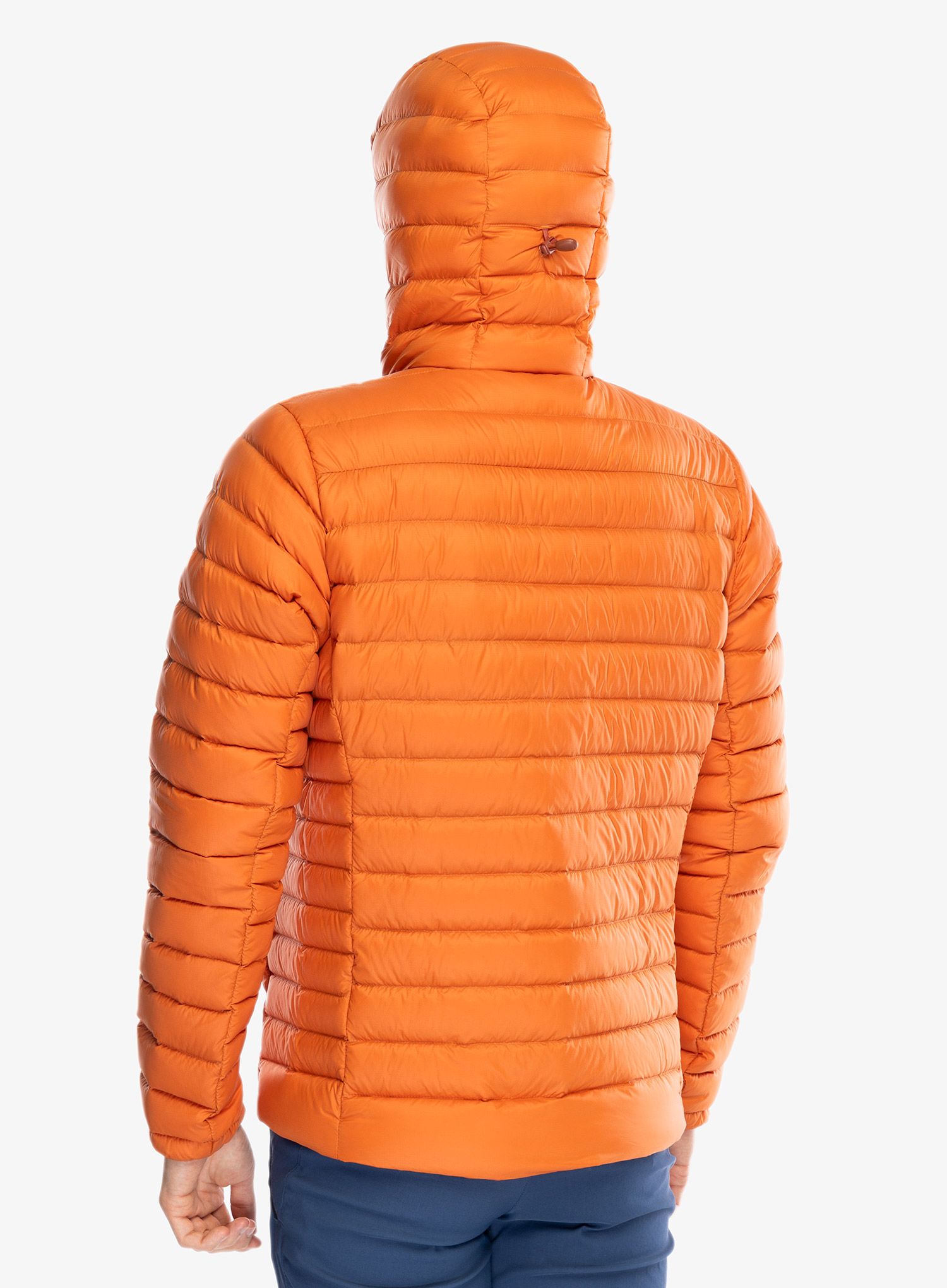 Пуховик Patagonia Down Sweater Hoody - redtail rust