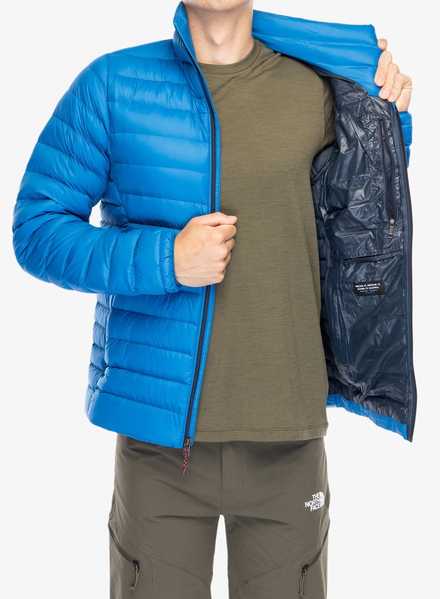 Пуховик Patagonia Down Sweater - endles blue