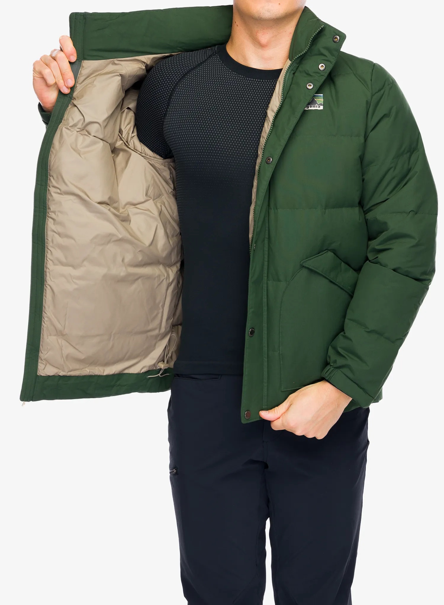 Пуховик Patagonia Downdrift Jacket - torrey pine green