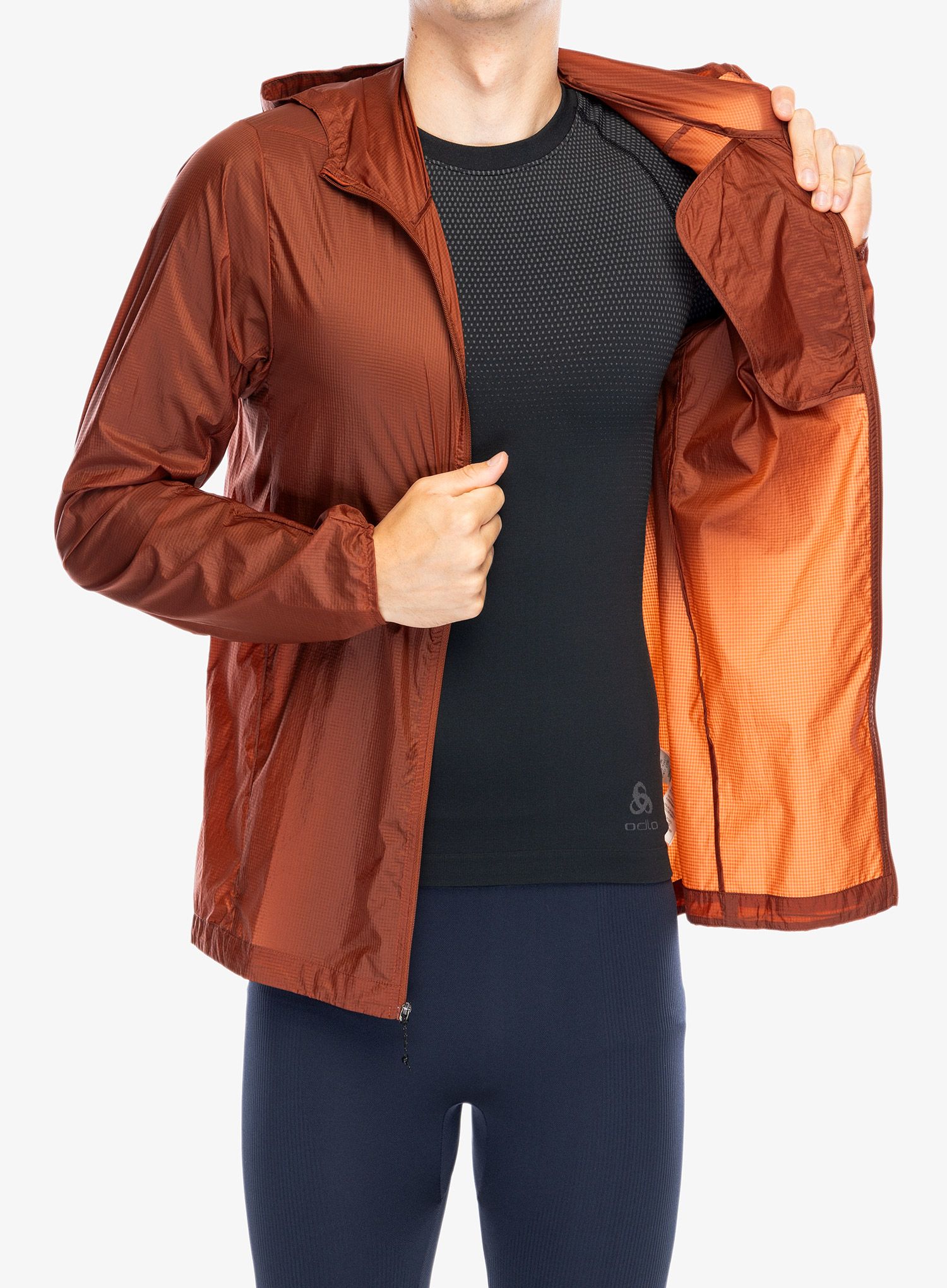 Куртка для бігу Patagonia Houdini Jacket - burnished red