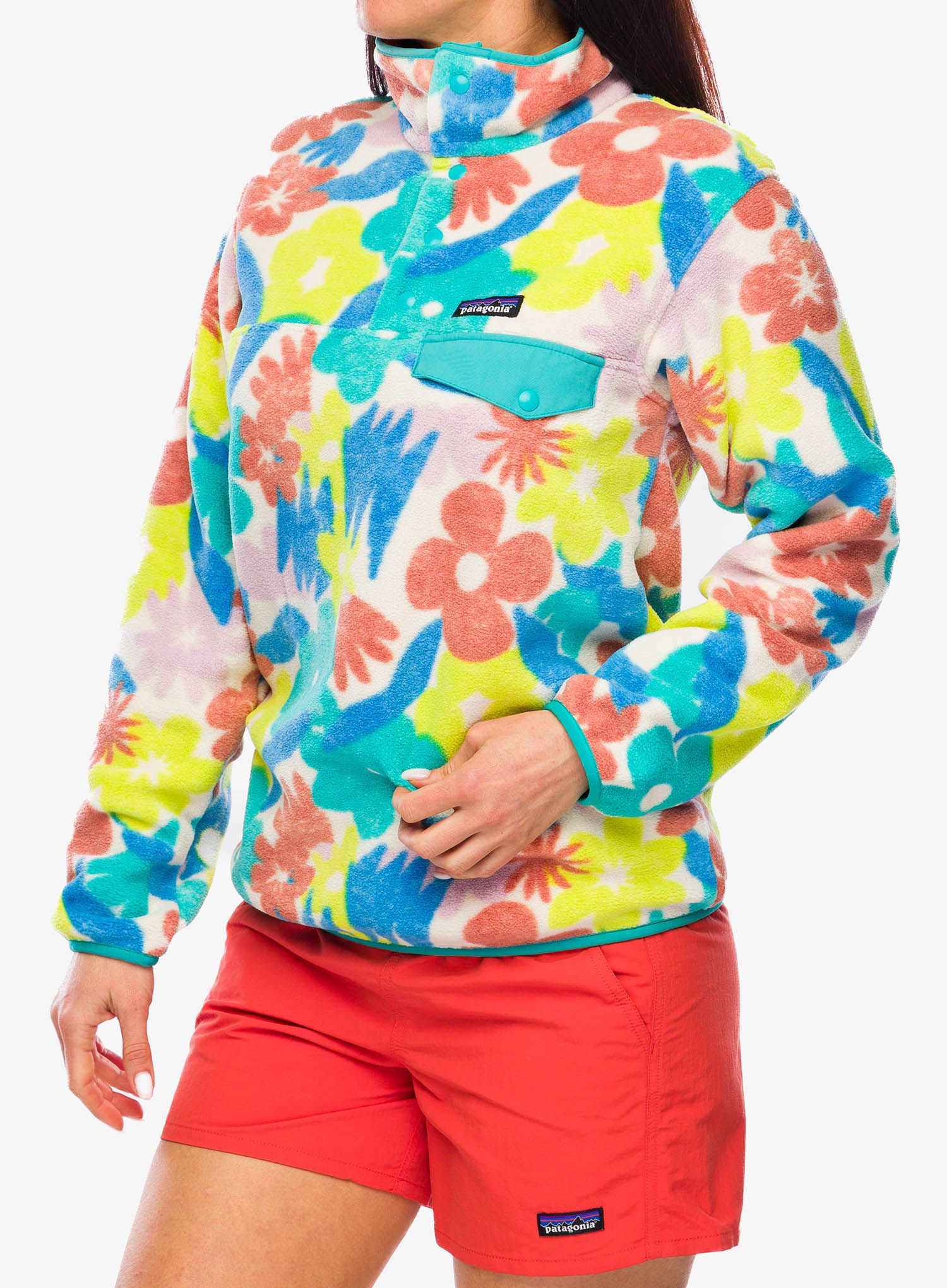Кофта флісова жіноча Patagonia Lightweight Synch Snap-T Pullover - spring/natural