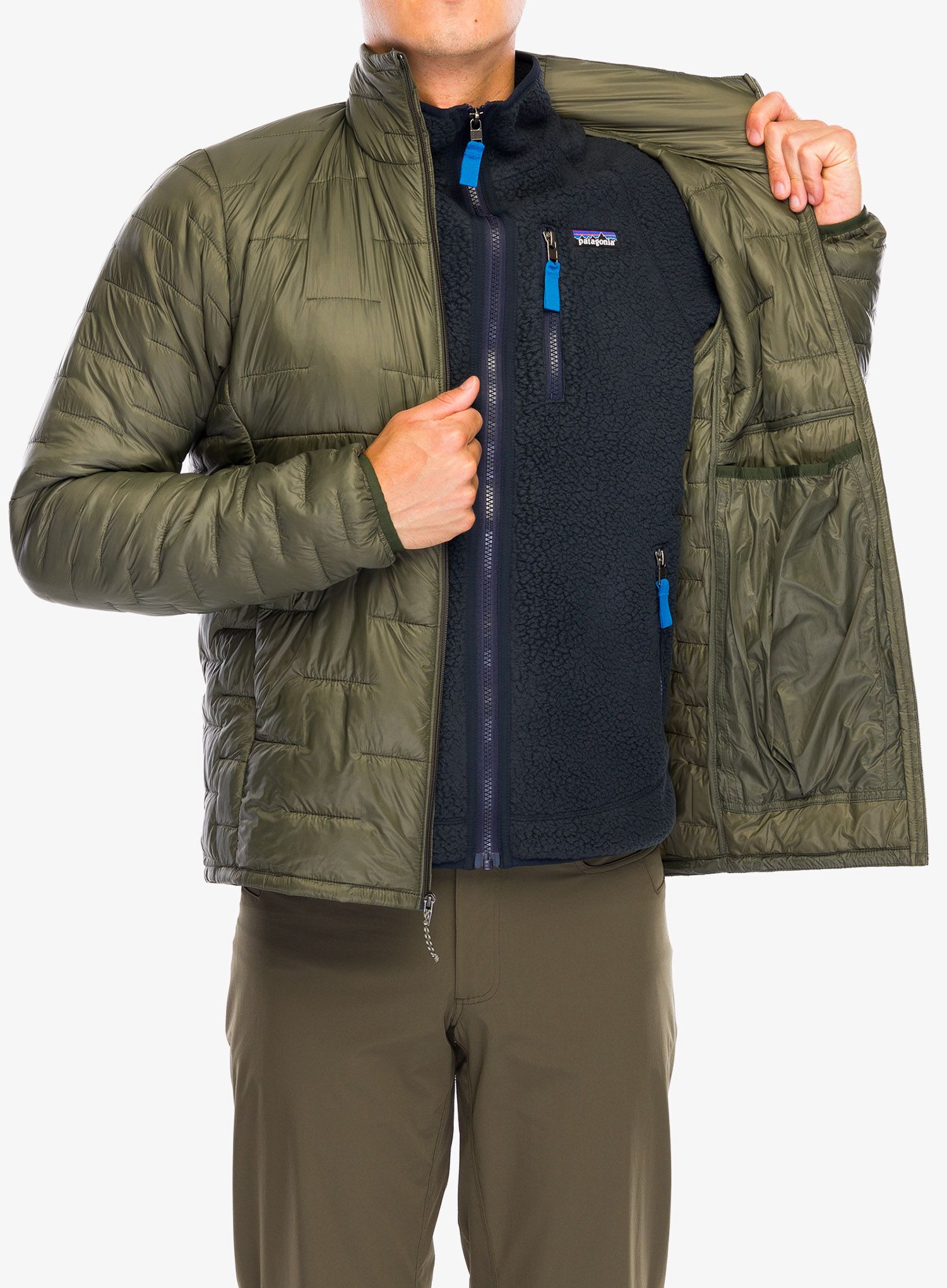 Куртка утеплена Patagonia Micro Puff Jacket - pine needle green