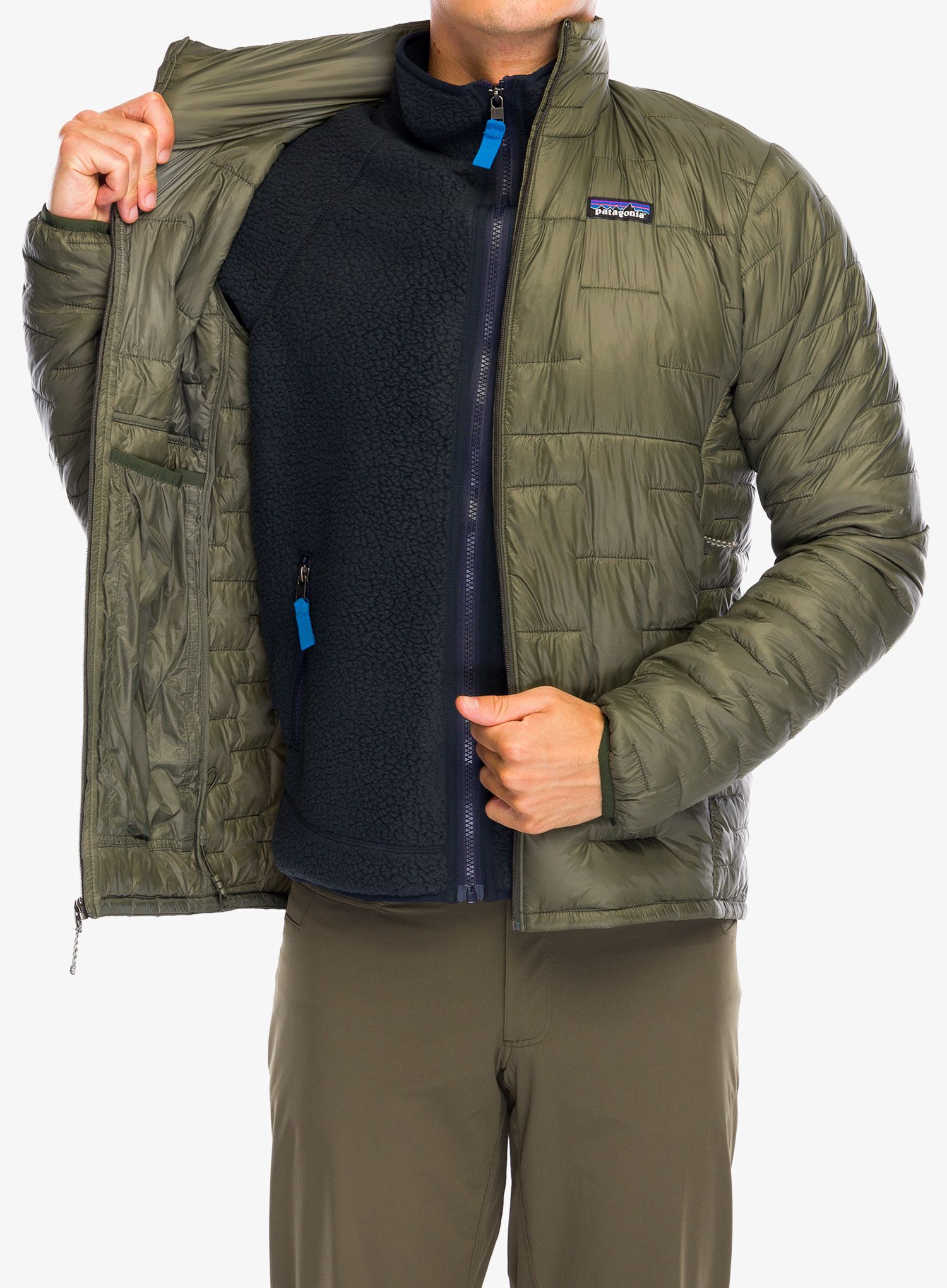Куртка утеплена Patagonia Micro Puff Jacket - pine needle green