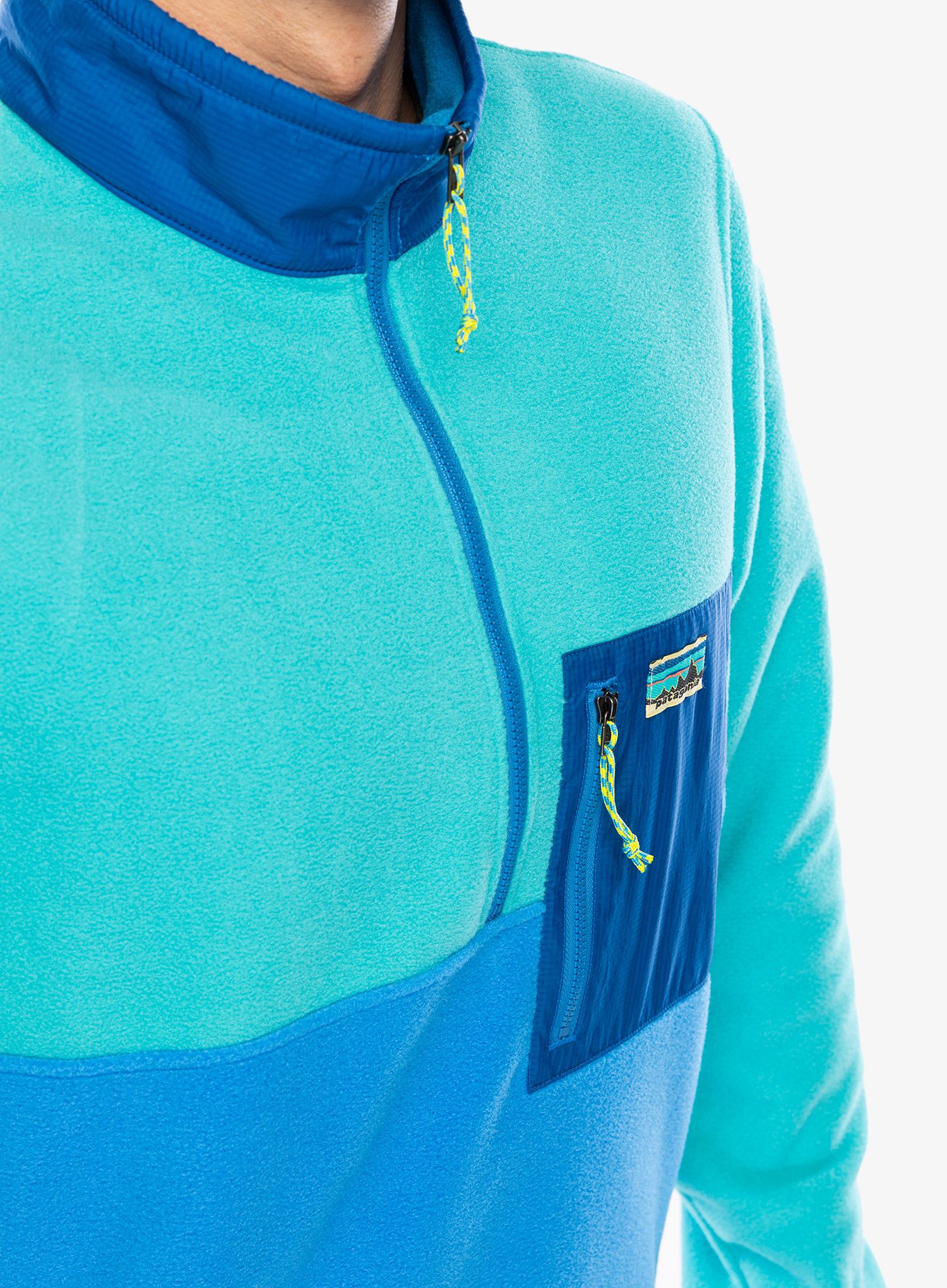 Кофта флісова Patagonia Microdini 1/2 Zip - vessel blue