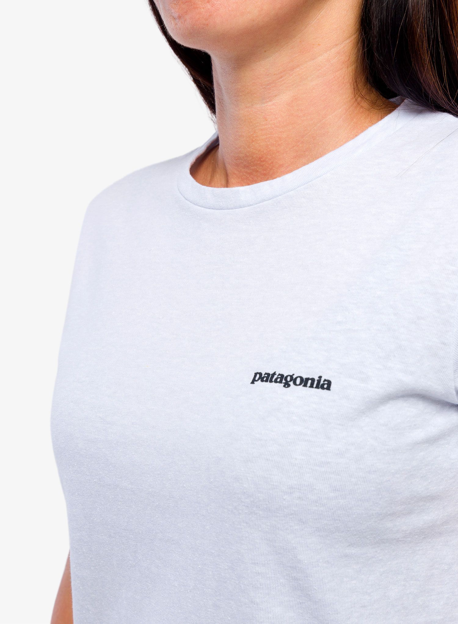 Футболка жіноча Patagonia P-6 Logo Responsibili-Tee - white