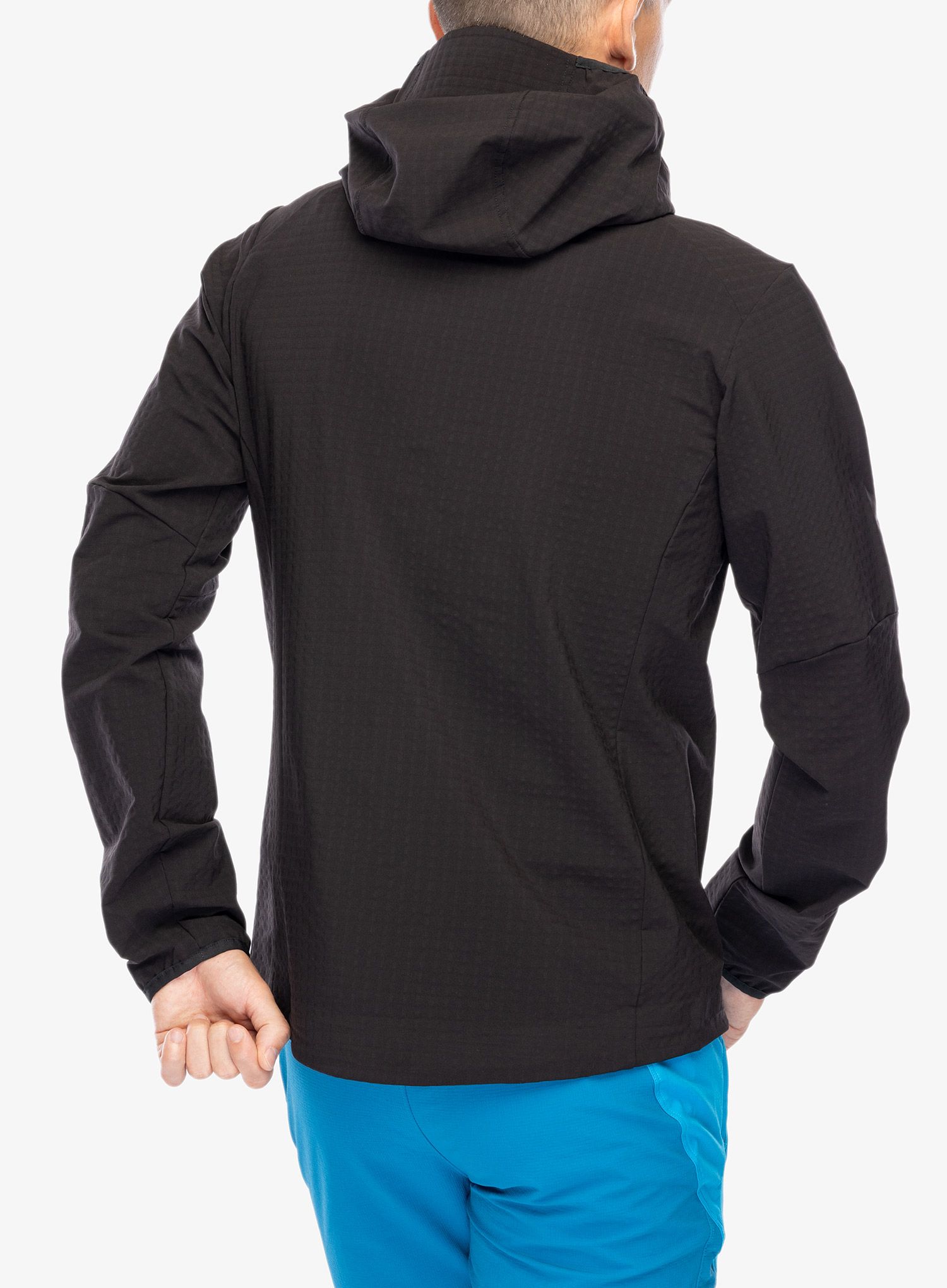 Куртка softshell Patagonia R1 TechFace Hoody - black