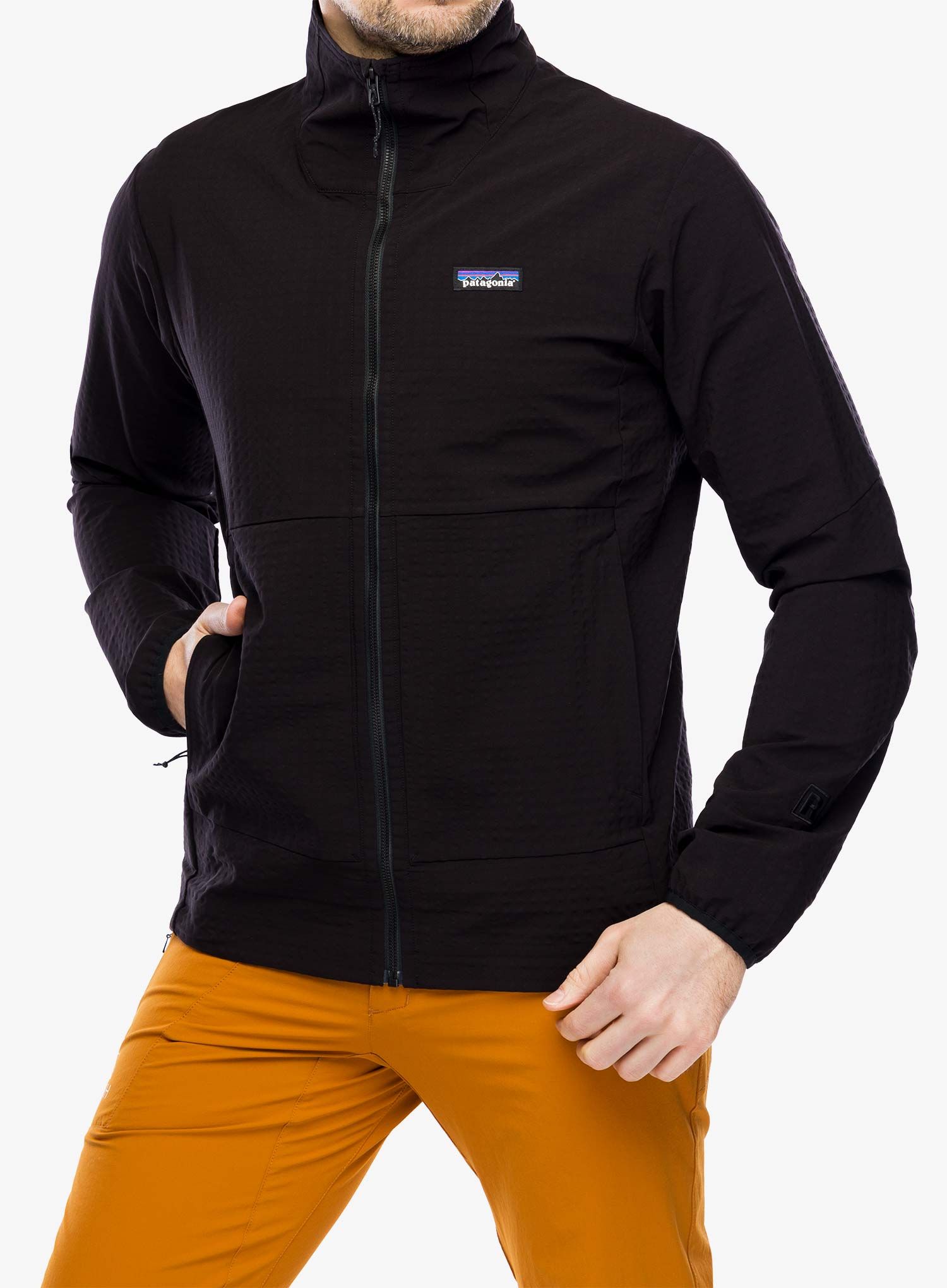 Куртка softshell Patagonia R1 TechFace Jacket - black
