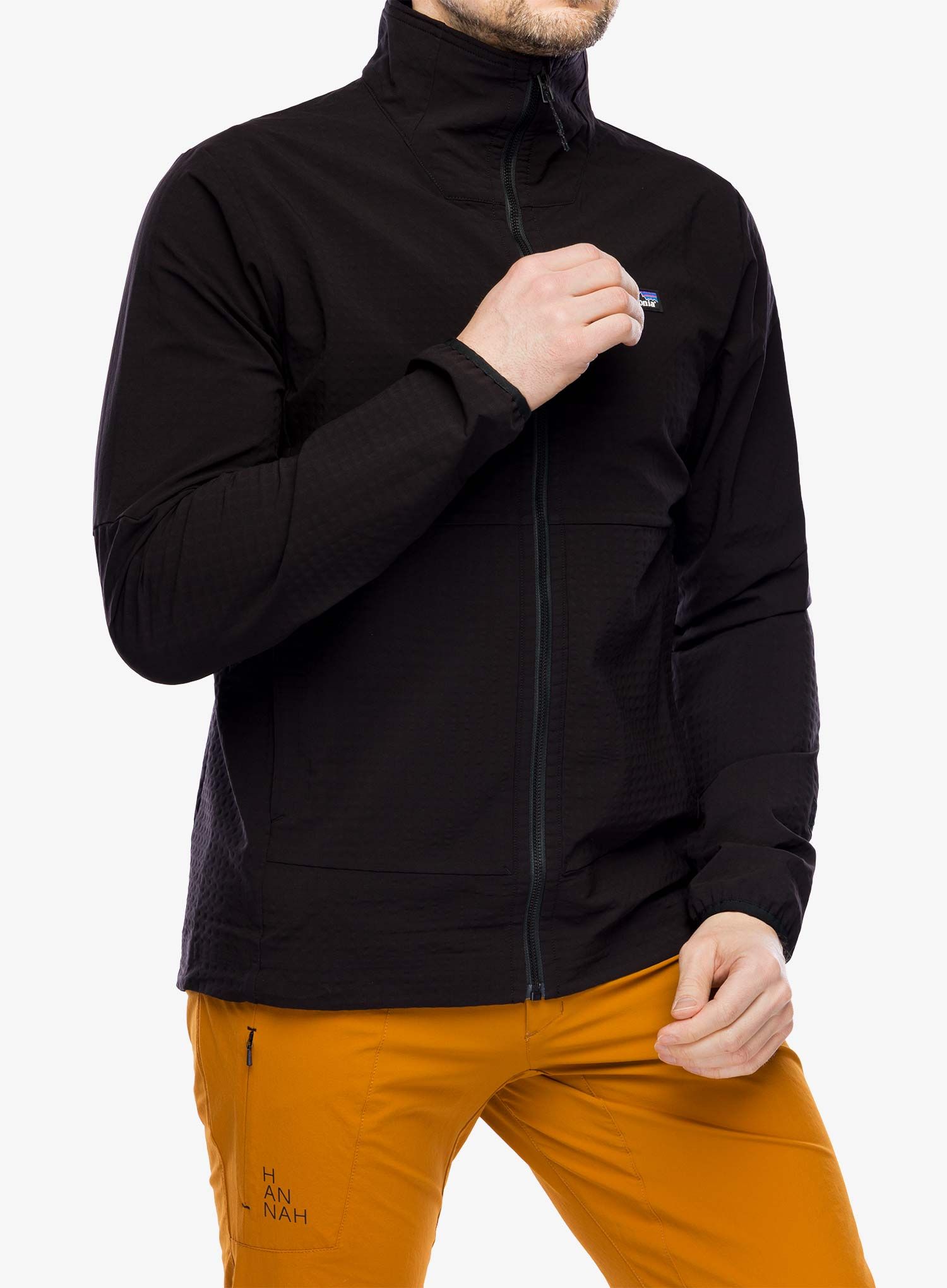 Куртка softshell Patagonia R1 TechFace Jacket - black