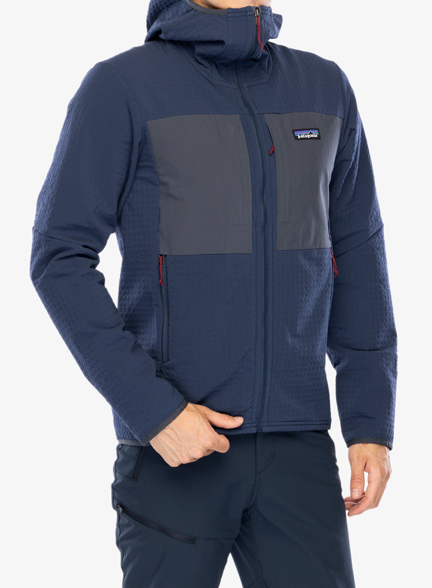 Куртка softshell Patagonia R2 TechFace Hoody - new navy