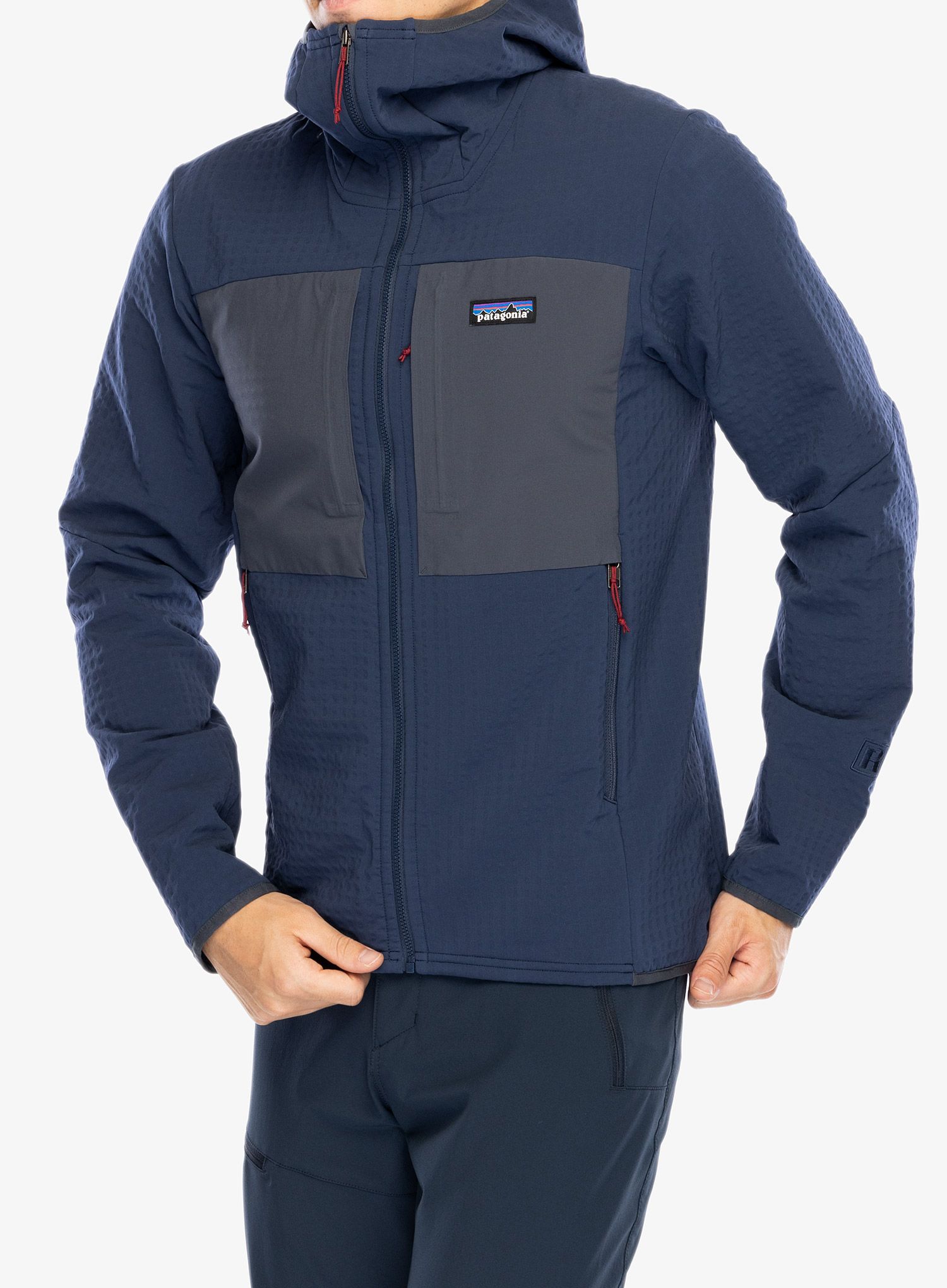 Куртка softshell Patagonia R2 TechFace Hoody - new navy