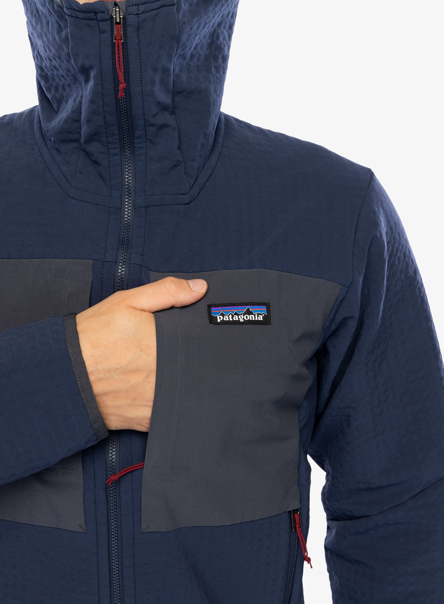 Куртка softshell Patagonia R2 TechFace Hoody - new navy