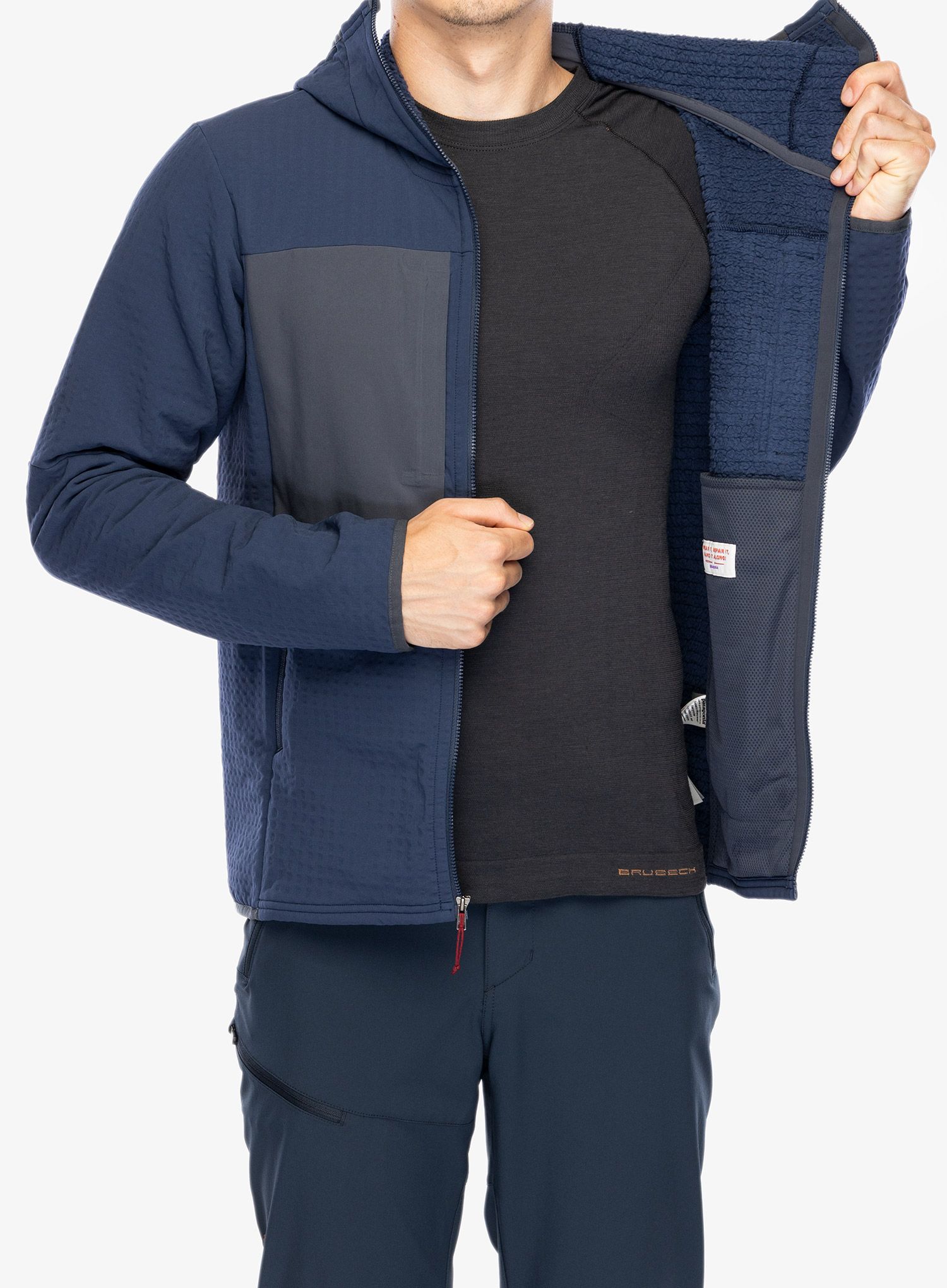 Куртка softshell Patagonia R2 TechFace Hoody - new navy
