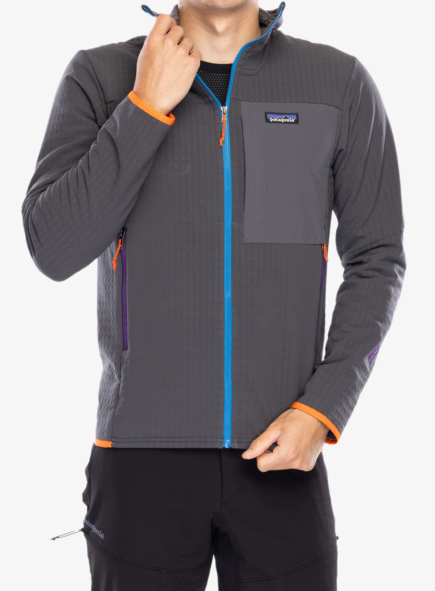 Куртка softshell Patagonia R2 TechFace Jacket - forge grey
