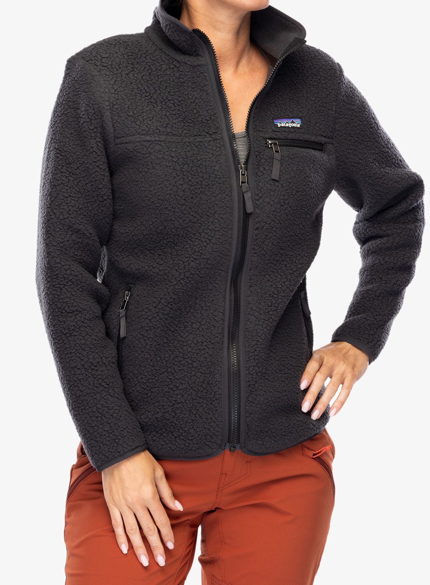 Фліска жіноча Patagonia Retro Pile Jacket - ink black