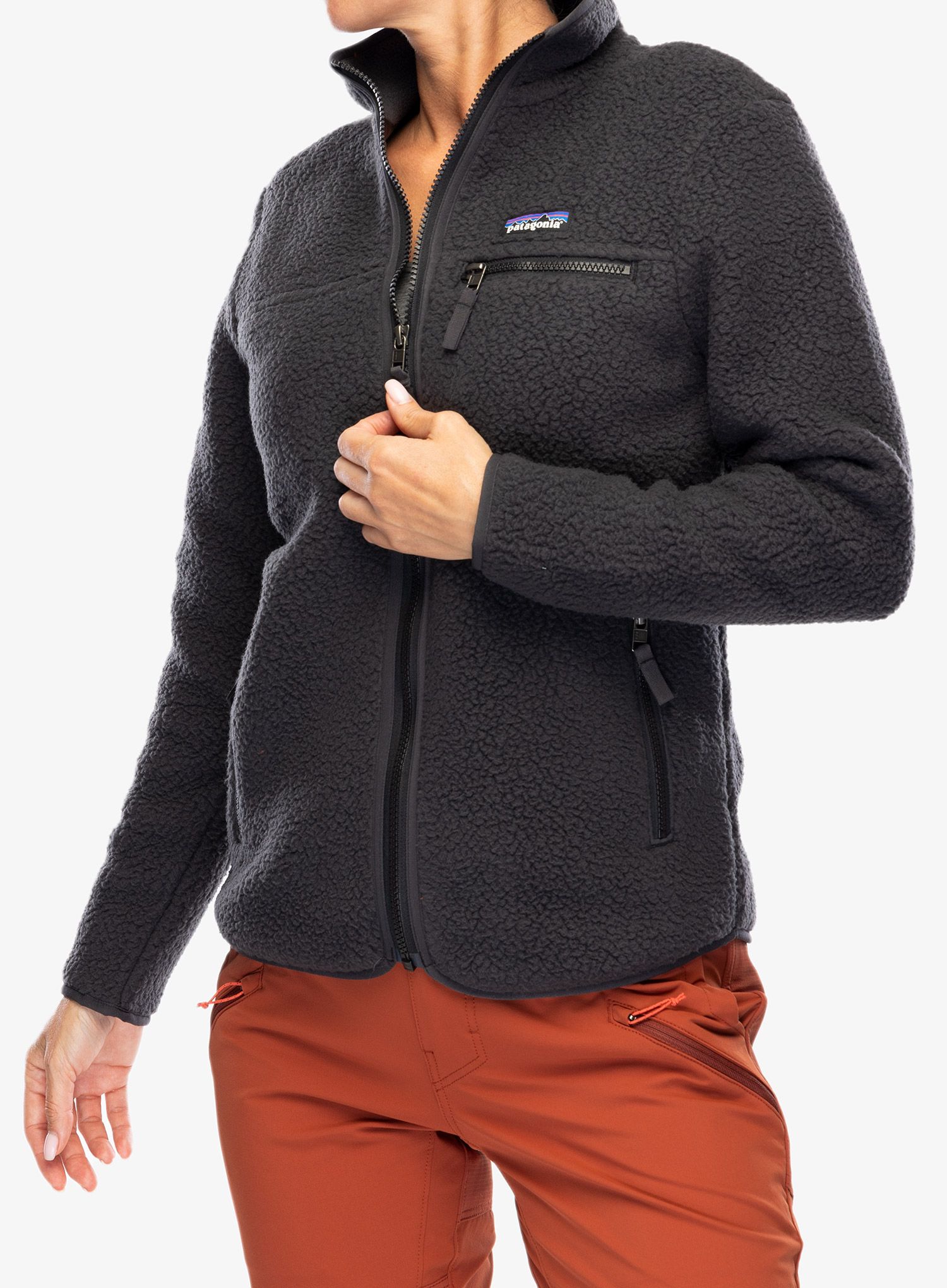 Фліска жіноча Patagonia Retro Pile Jacket - ink black