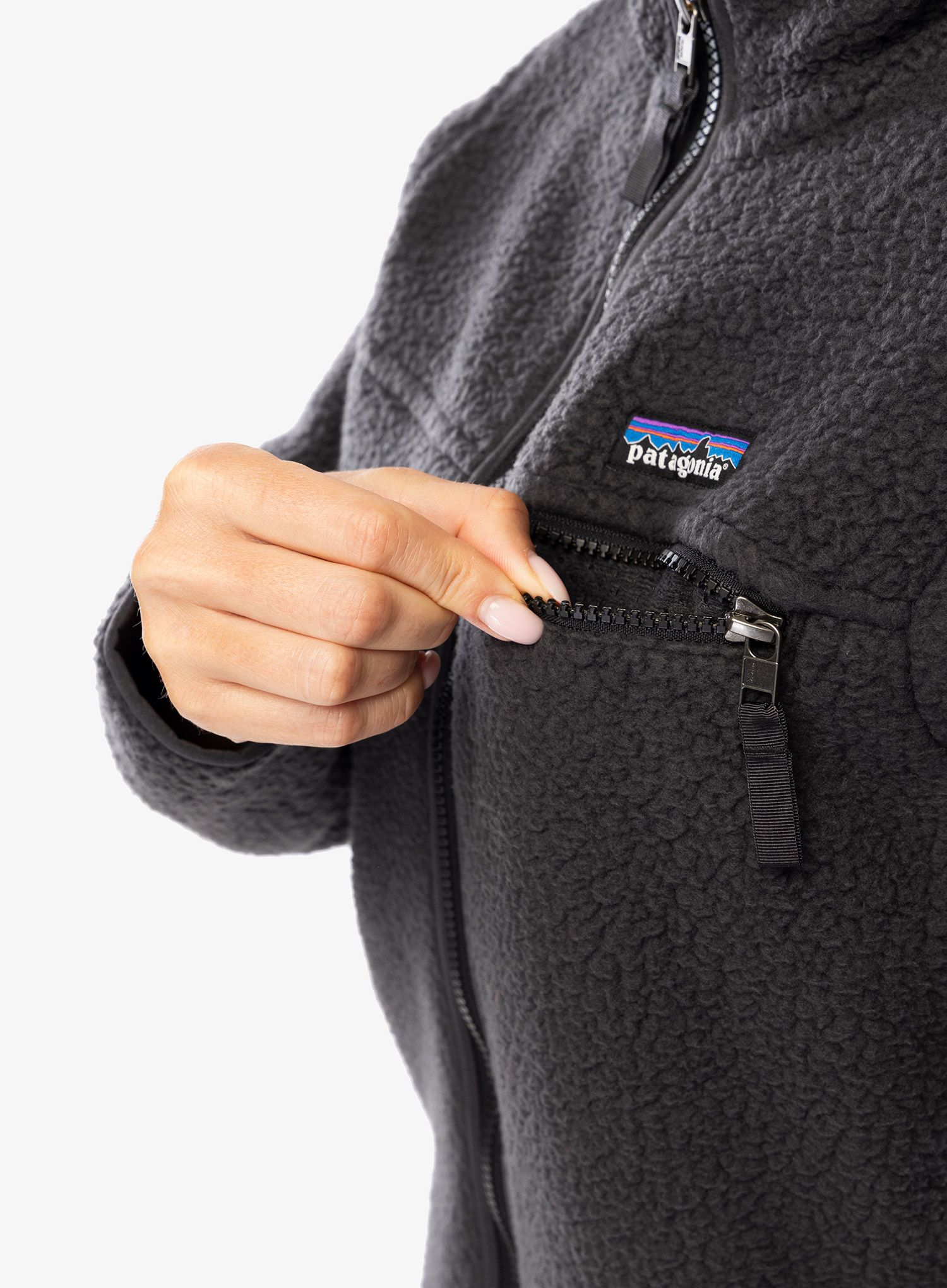 Фліска жіноча Patagonia Retro Pile Jacket - ink black